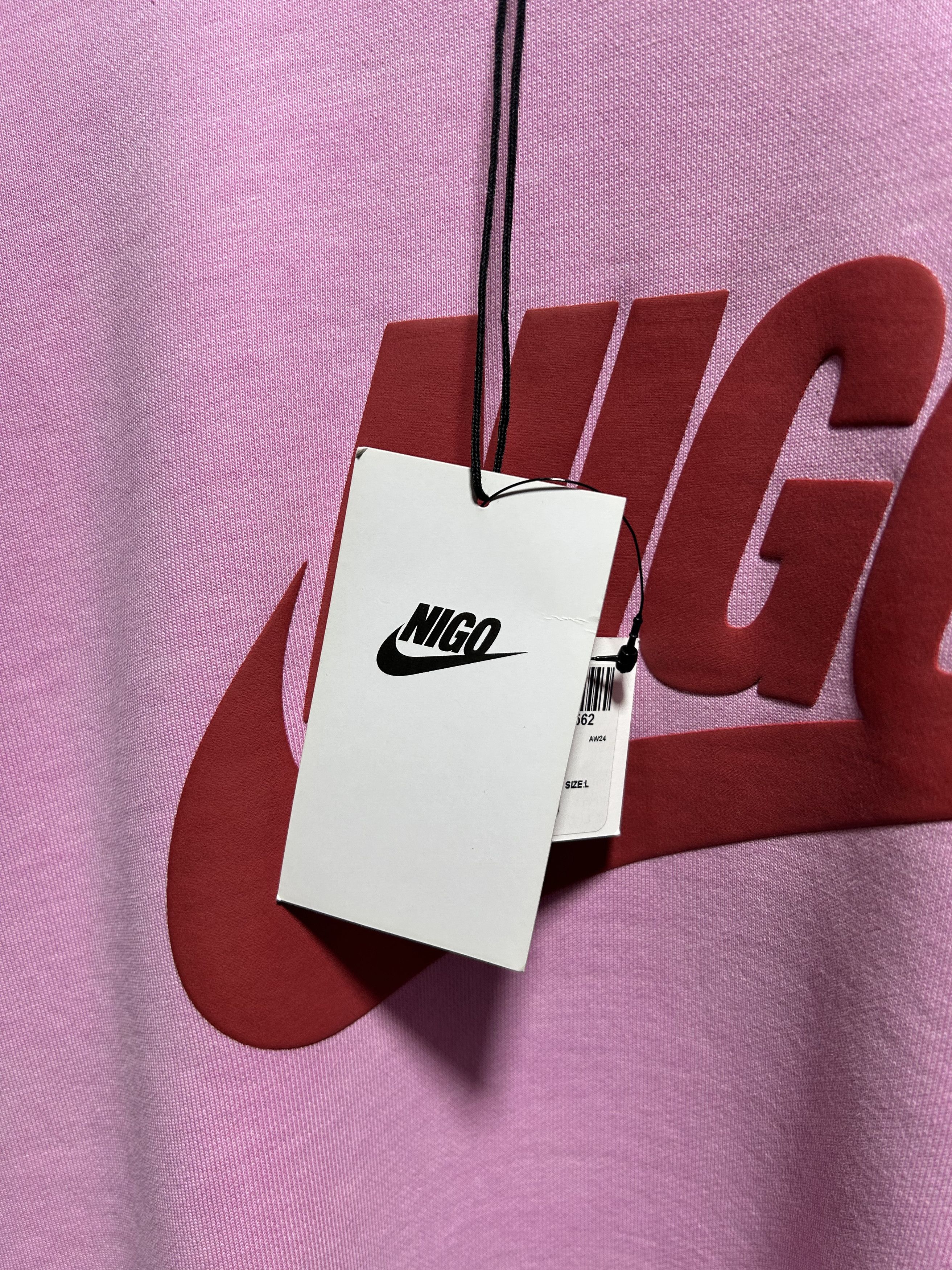 Nike Nigo x Nike Swoosh Crewneck Size US L / EU 52-54 / 3 - 3 Thumbnail