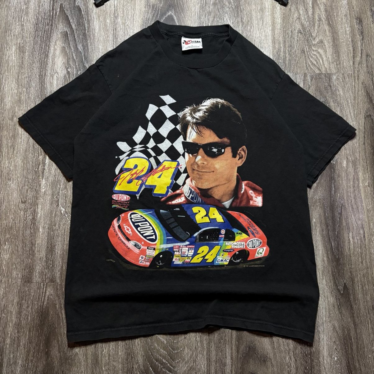 Chase Authentics Vintage 1997 Chase Authentics Nutmeg Jeff Gordon Nascar Tee Size US L / EU 52-54 / 3 - 1 Thumbnail