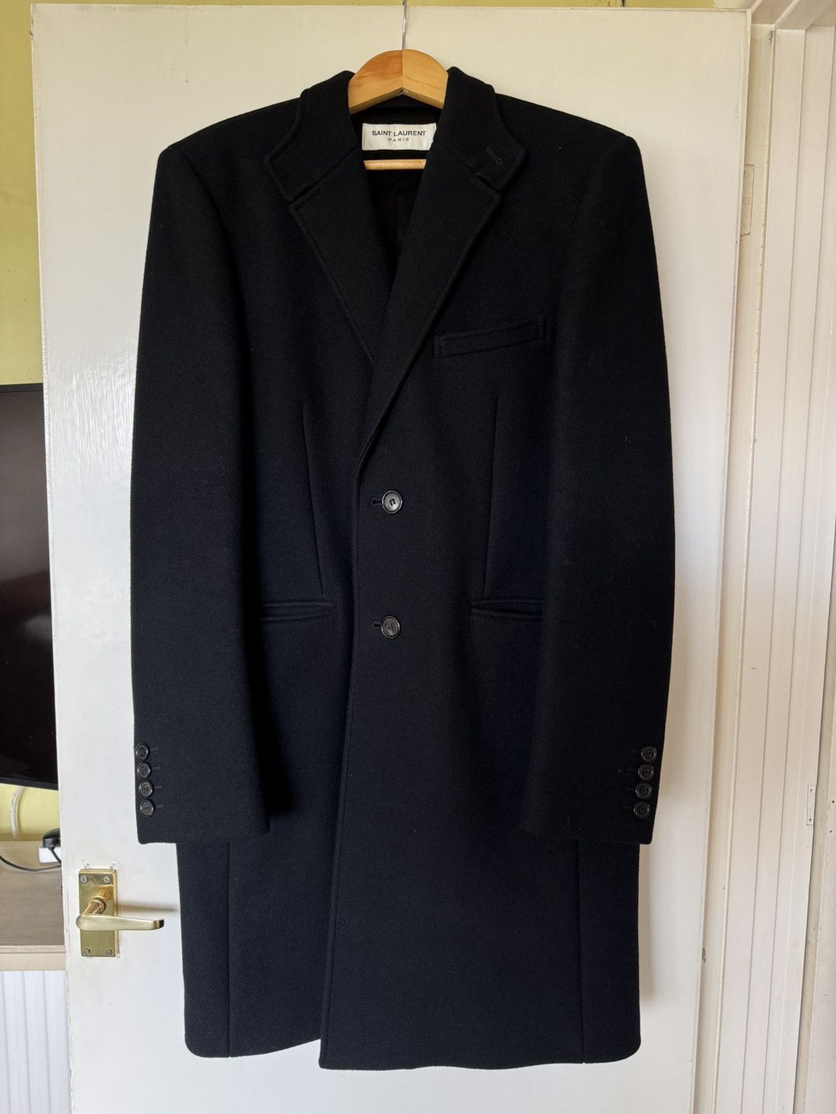 Saint Laurent Paris Saint Laurent Paris Coat size 52 Size US L / EU 52-54 / 3 - 1 Thumbnail