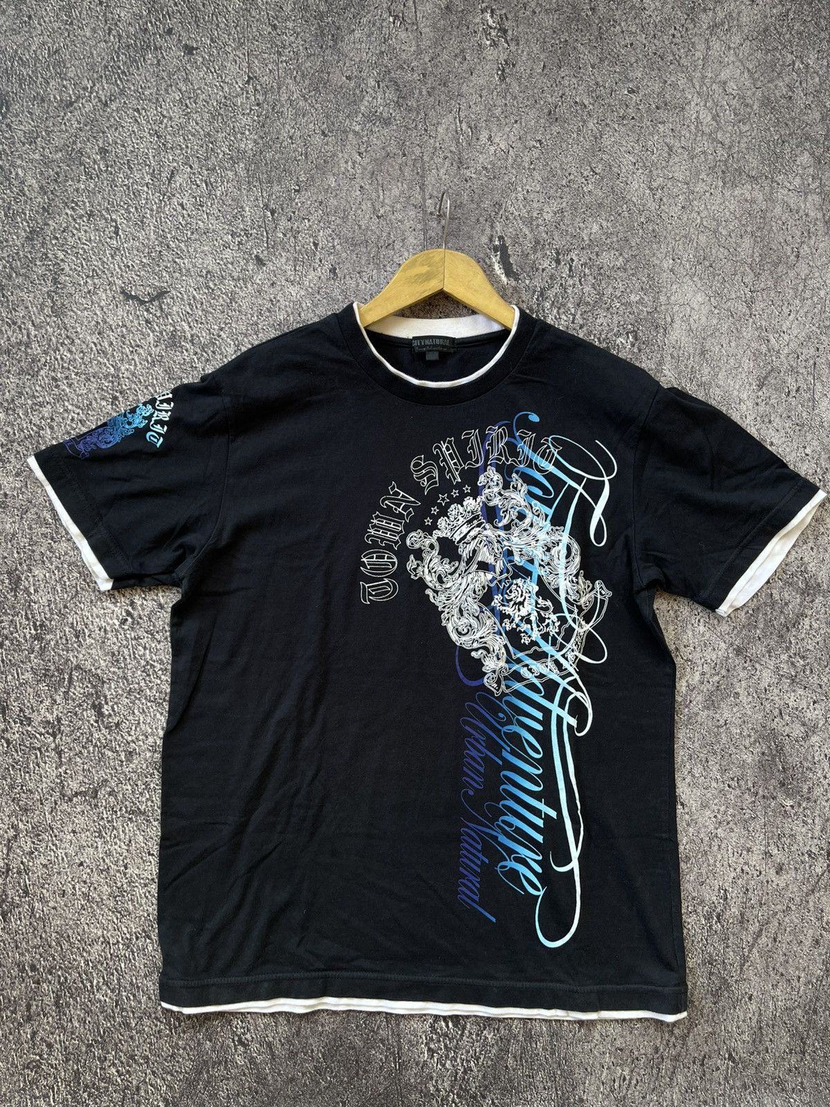 Japanese Brand Y2k Citynatural ifsixwasnine style tee Size US L / EU 52-54 / 3 - 1 Thumbnail