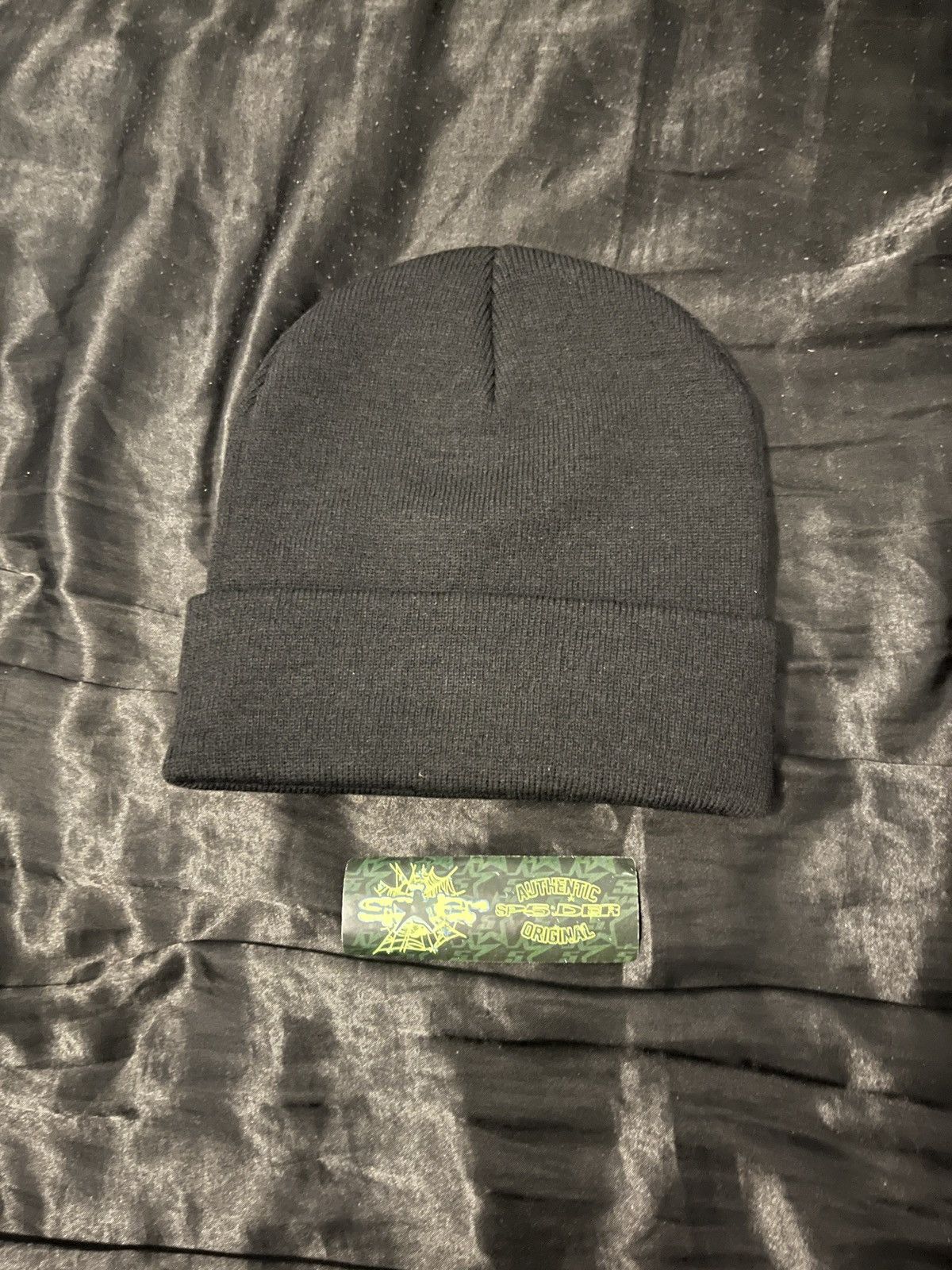 Other Black Sp5der Beanie Size ONE SIZE - 2 Thumbnail