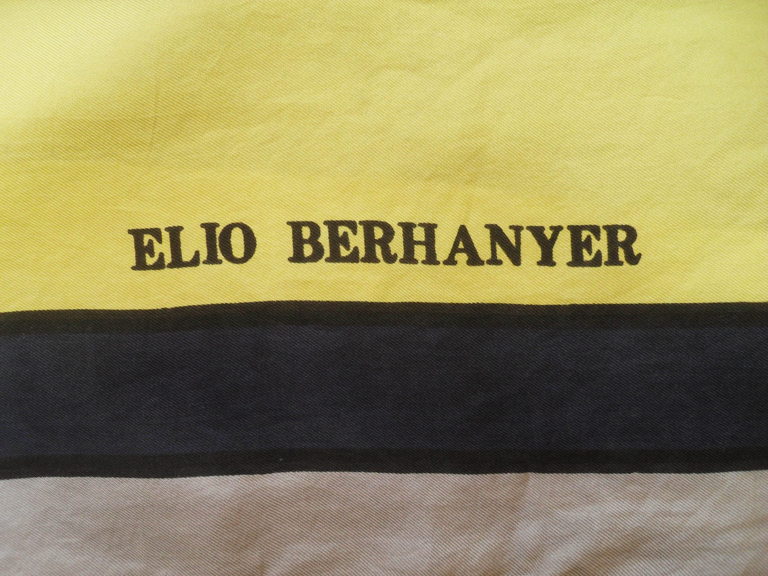 Other Elio Berhanyer vintage scarf pure silk very soft. Size ONE SIZE - 7 Thumbnail