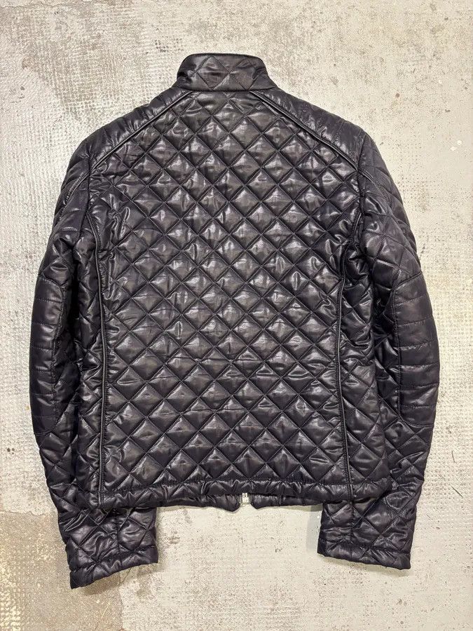 Dolce & Gabbana 2000s Dolce & Gabbana Dark Purple Nylon Quilted Jacket Size US S / EU 44-46 / 1 - 6 Thumbnail