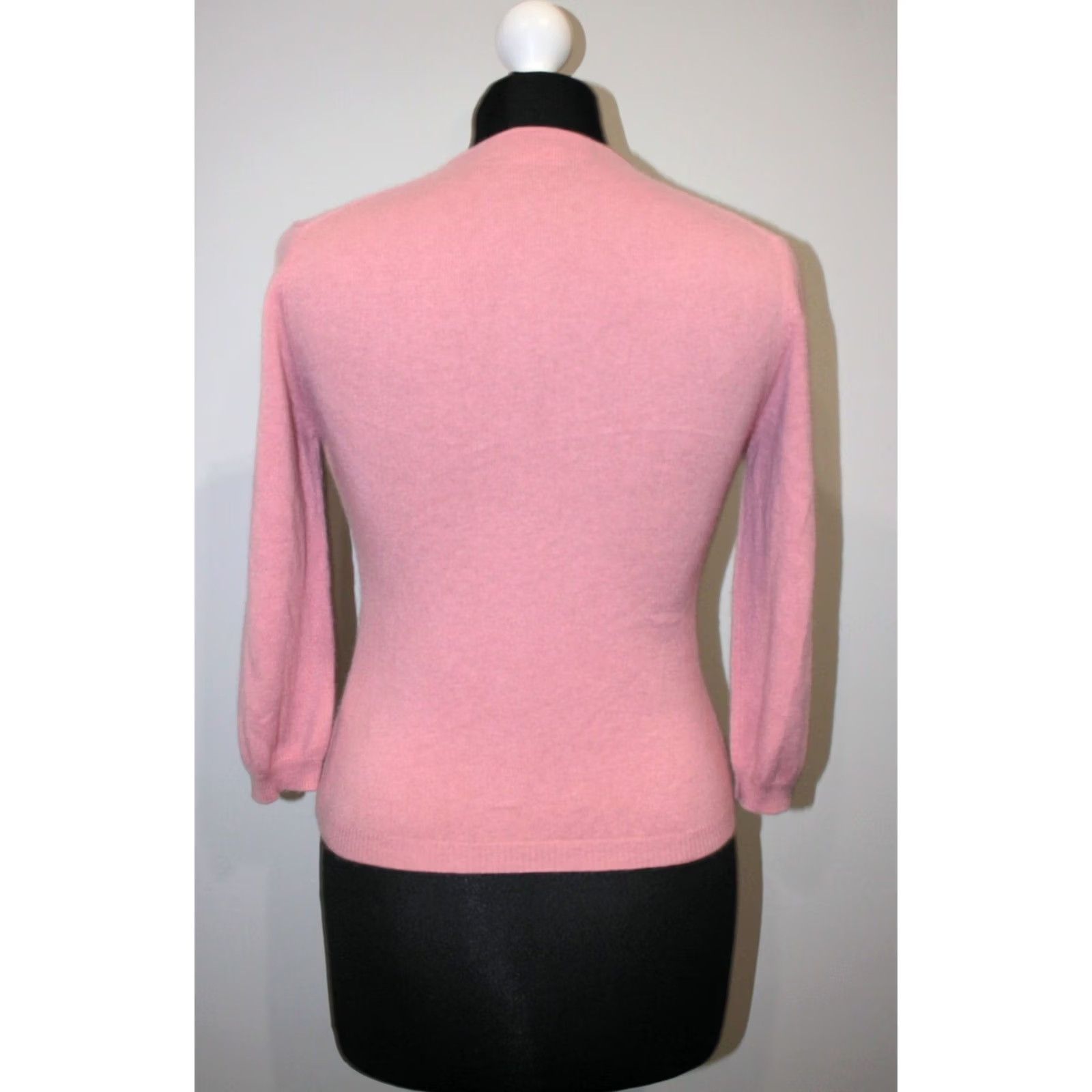 Pinko Blunauta womens pink jumper cardigan 100% cashmere Size M Size M / US 6-8 / IT 42-44 - 3 Thumbnail