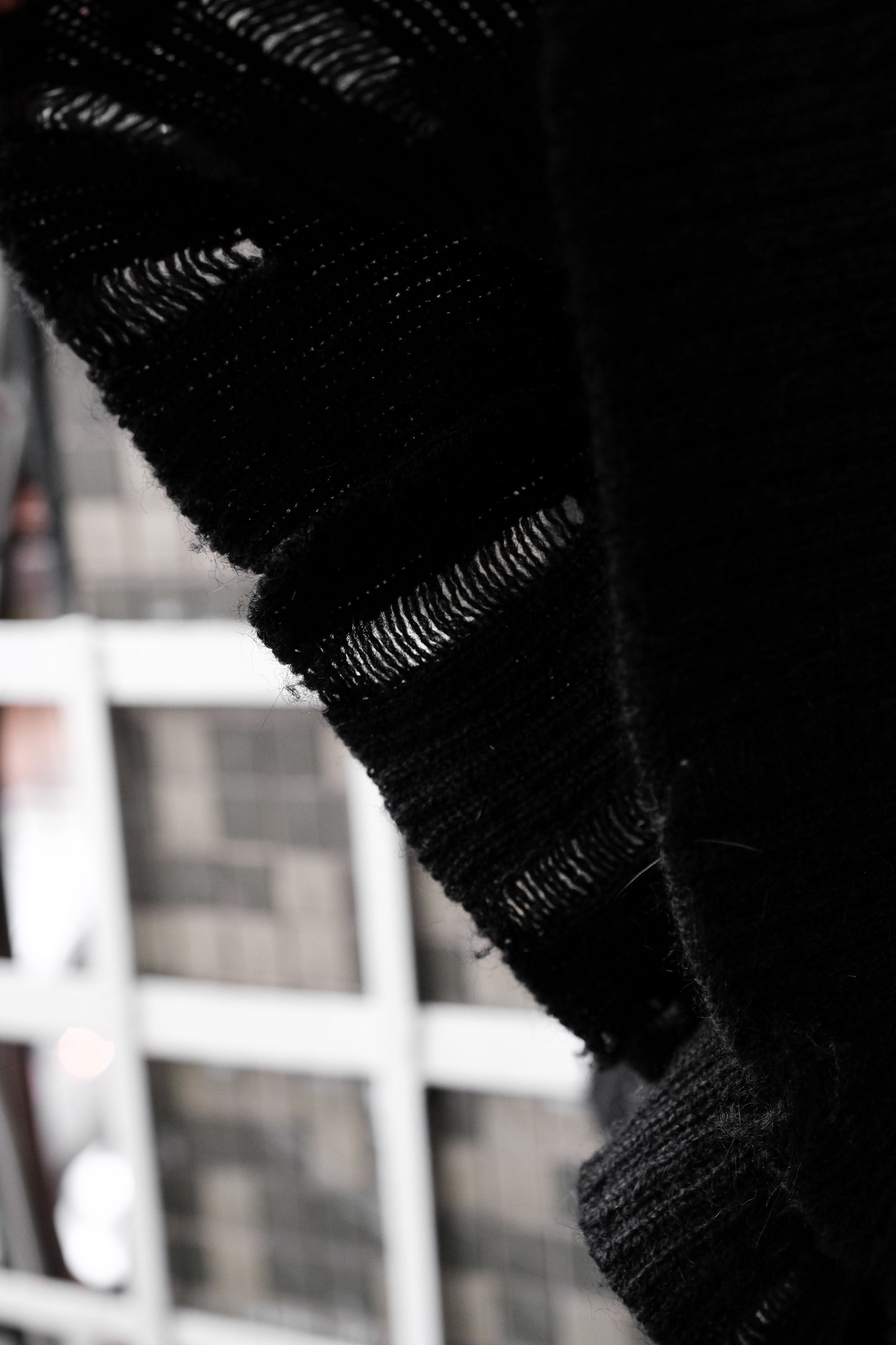 Ambush Design AMBUSH Distressed Hi-Neck Wool Sweater Size US S / EU 44-46 / 1 - 4 Thumbnail
