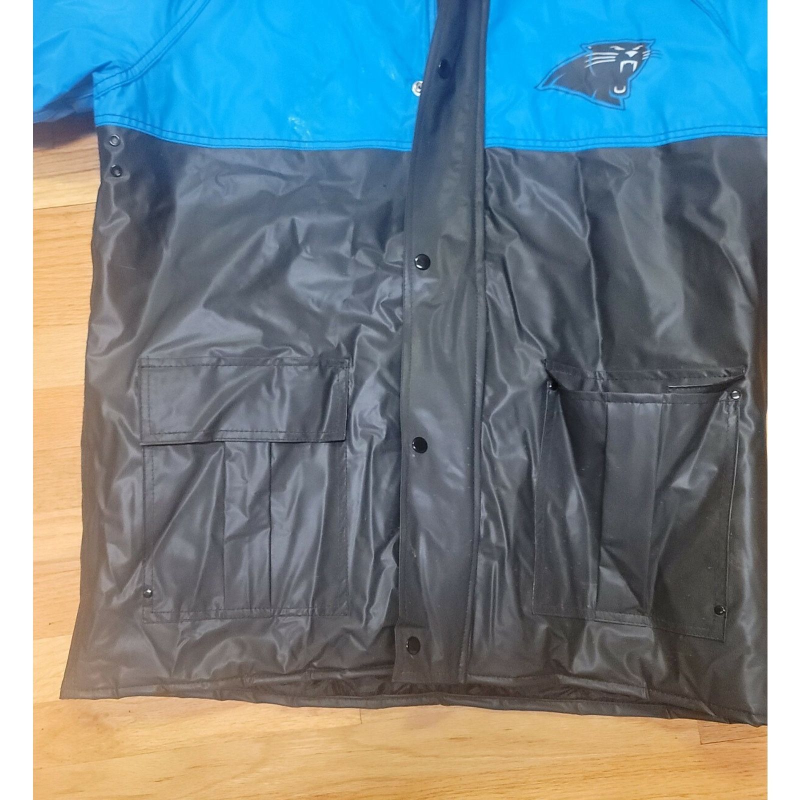 NFL VTG NFL Carolina Panthers Game Day Jacket Sz L ESSEX MFG Size US L / EU 52-54 / 3 - 3 Thumbnail