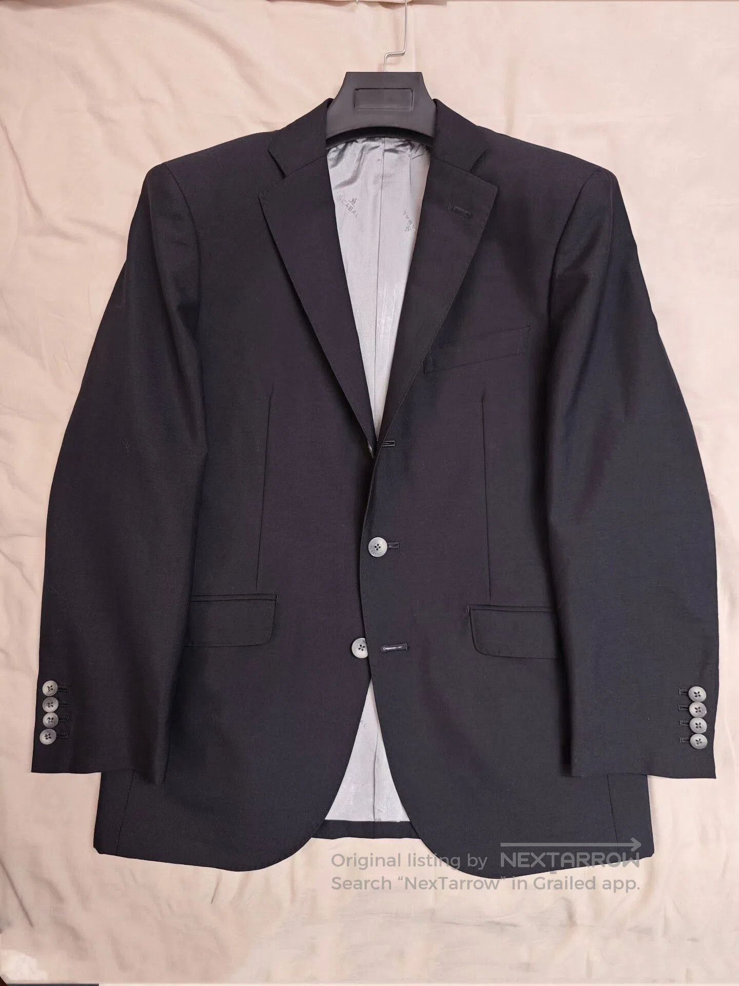 SCABAL SCABAL Black Custom Suit Jacket. Size US M / EU 48-50 / 2 - 5 Thumbnail