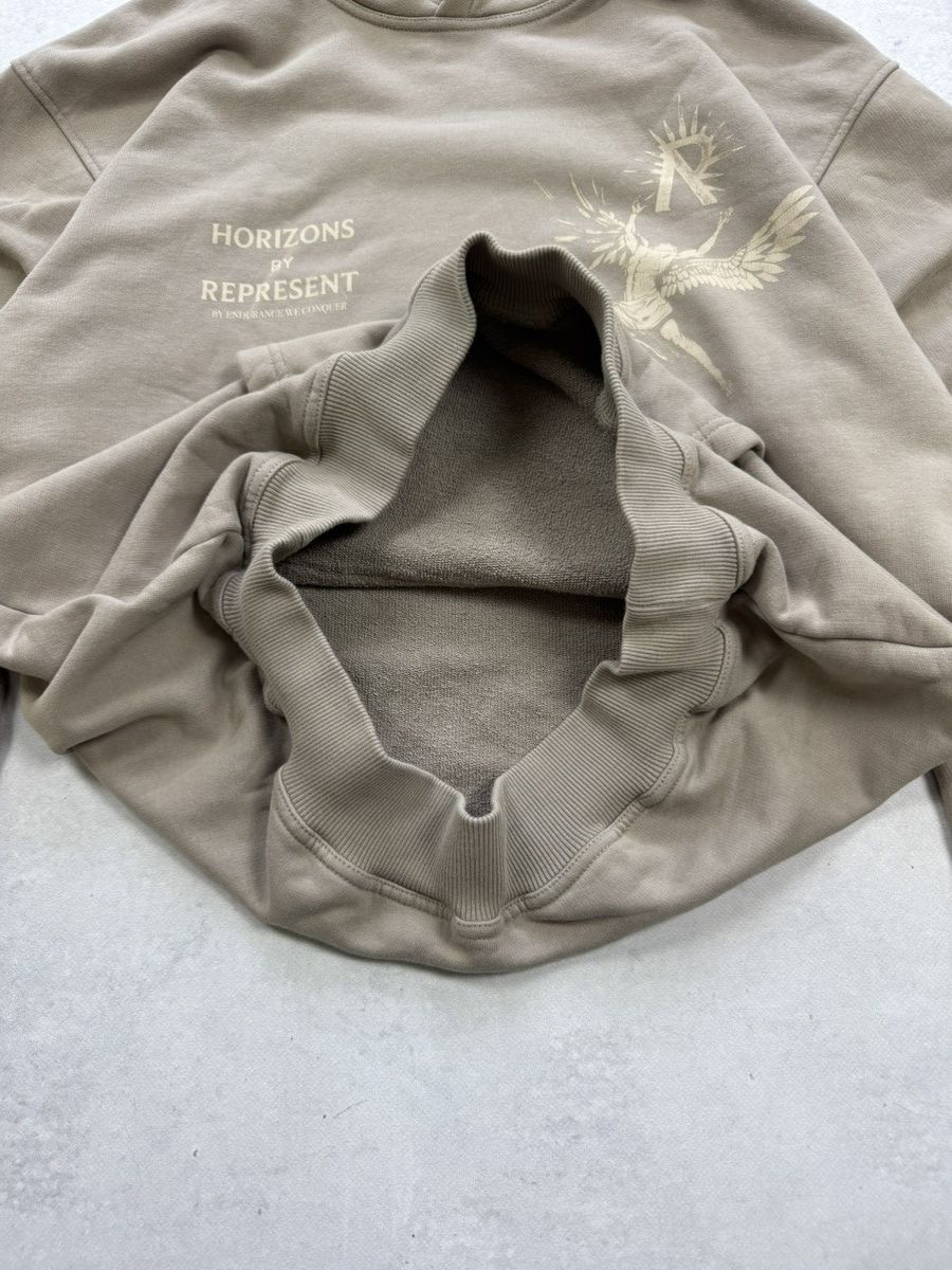 Represent Clo. Represent by Endurace Wecoquer Beige Baggy Hoodie Size US S / EU 44-46 / 1 - 9 Thumbnail