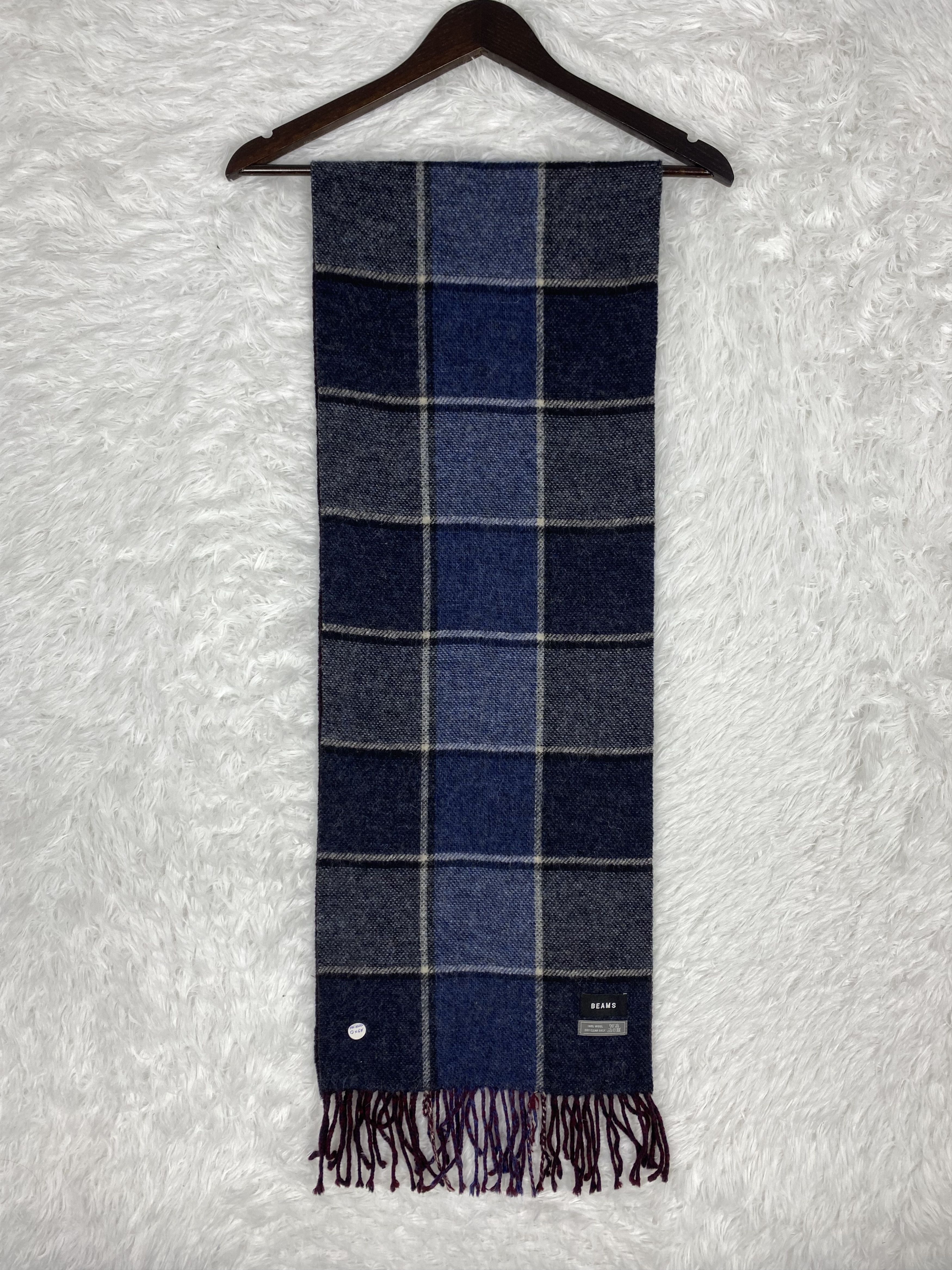 Beams Plus Vintage Beams Scarf / Muffler Neckwear PM0022 Size ONE SIZE - 4 Thumbnail