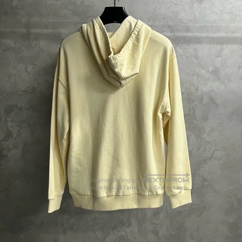 Louis Vuitton Louis Vuitton Beige Letter Logo Labeled Hooded Long Sleeve Size US M / EU 48-50 / 2 - 2 Thumbnail