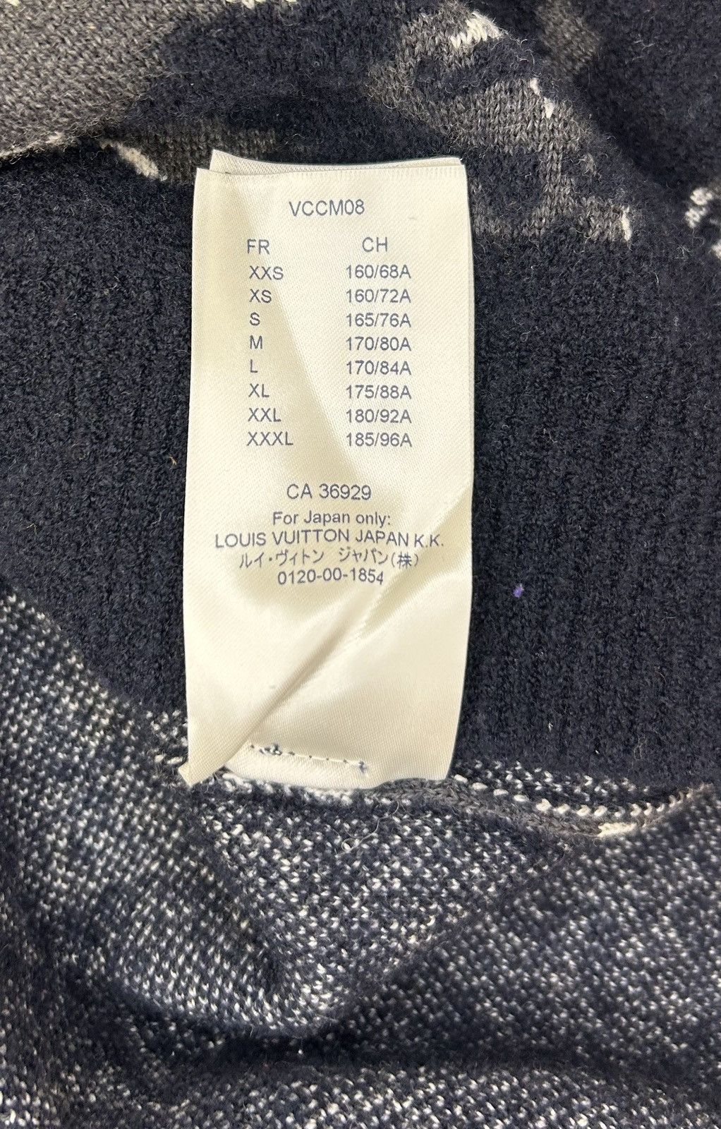 Louis Vuitton LOUIS VUITTON DISTRESSED FLOCK MONOGRAM LOGO Size US L / EU 52-54 / 3 - 7 Thumbnail