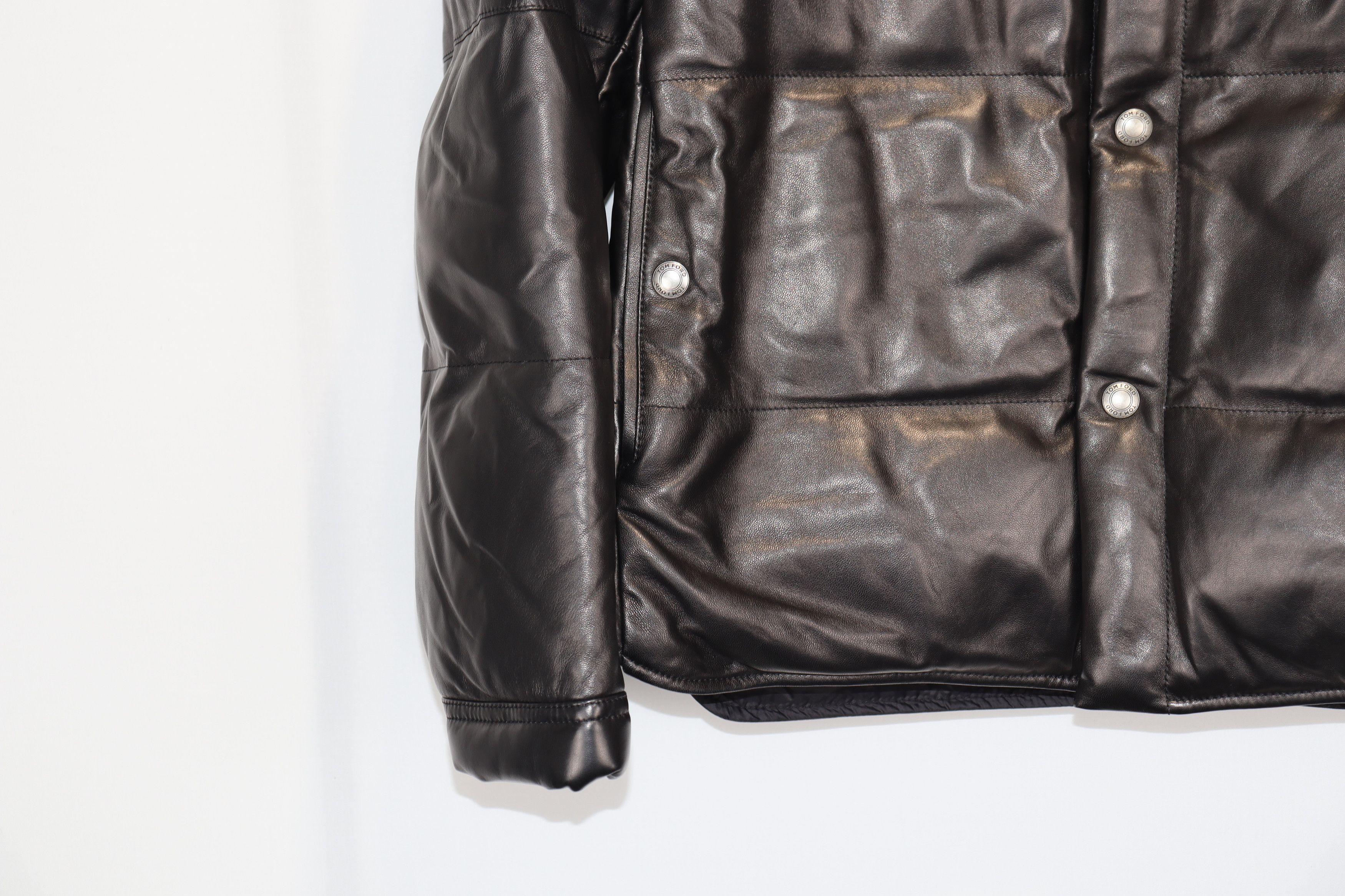 Tom Ford o1rshd1 Leather Jacket in Black Size US M / EU 48-50 / 2 - 5 Thumbnail