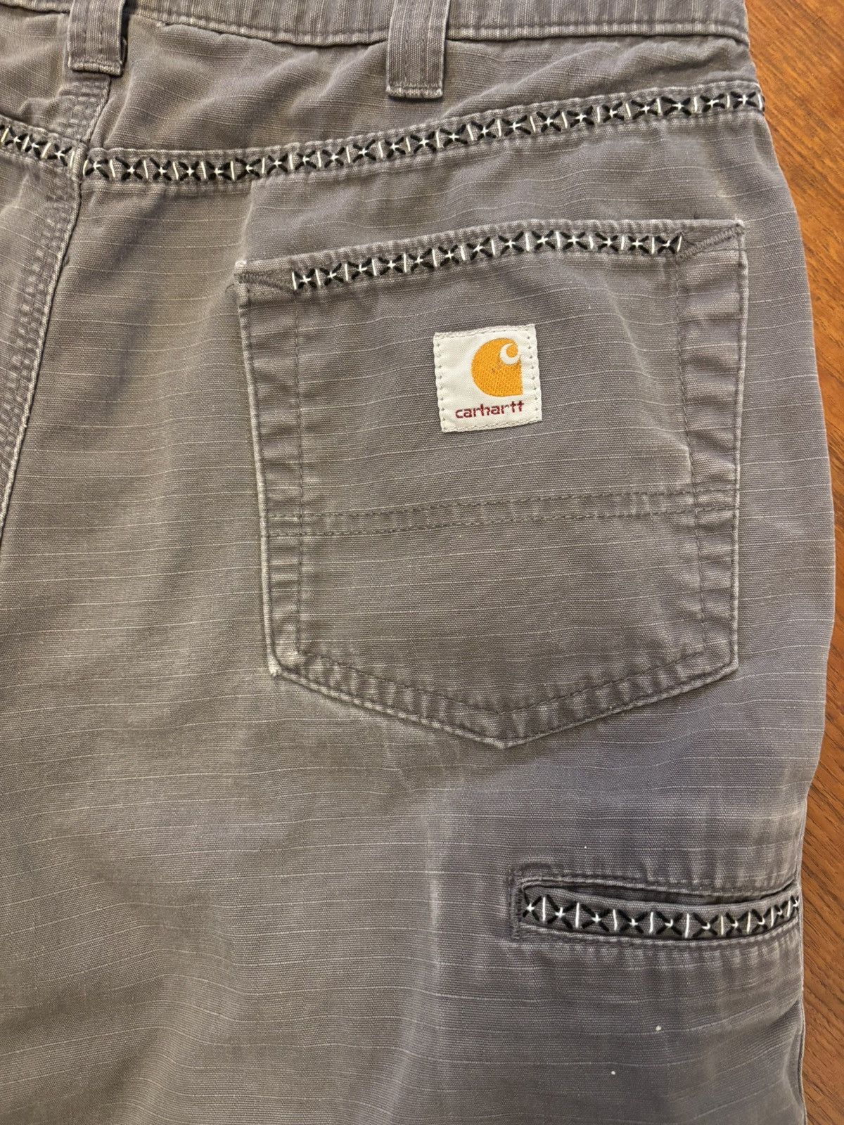 Carhartt Sashiko Carhartt shorts 33 Size US 33 - 2 Thumbnail