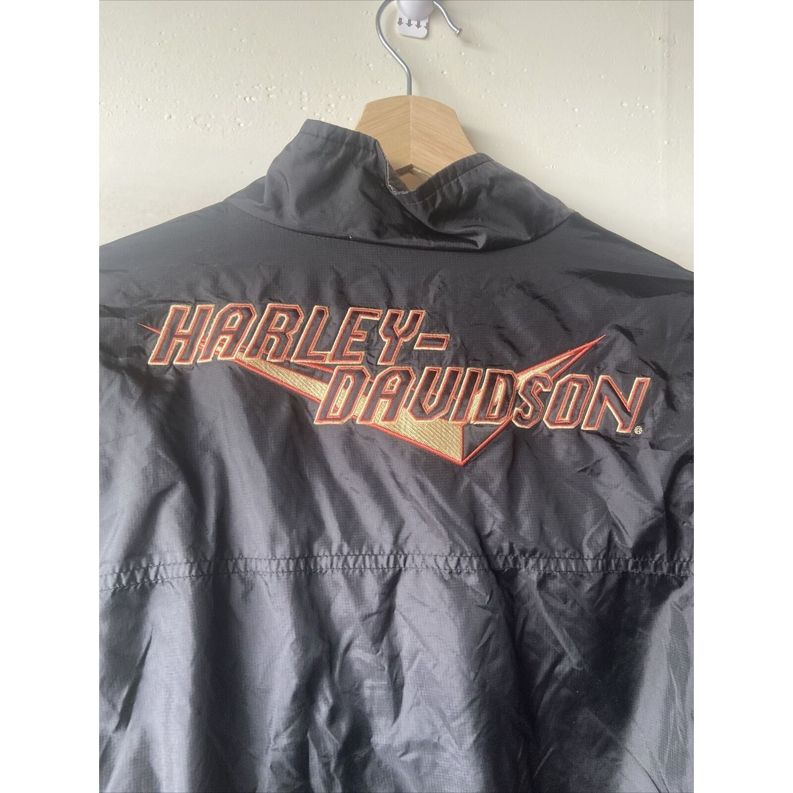 Harley Davidson Harley Davidson Reversible Nylon Fleece Jacket Size XLT TALL Size XL / US 12-14 / IT 48-50 - 5 Thumbnail