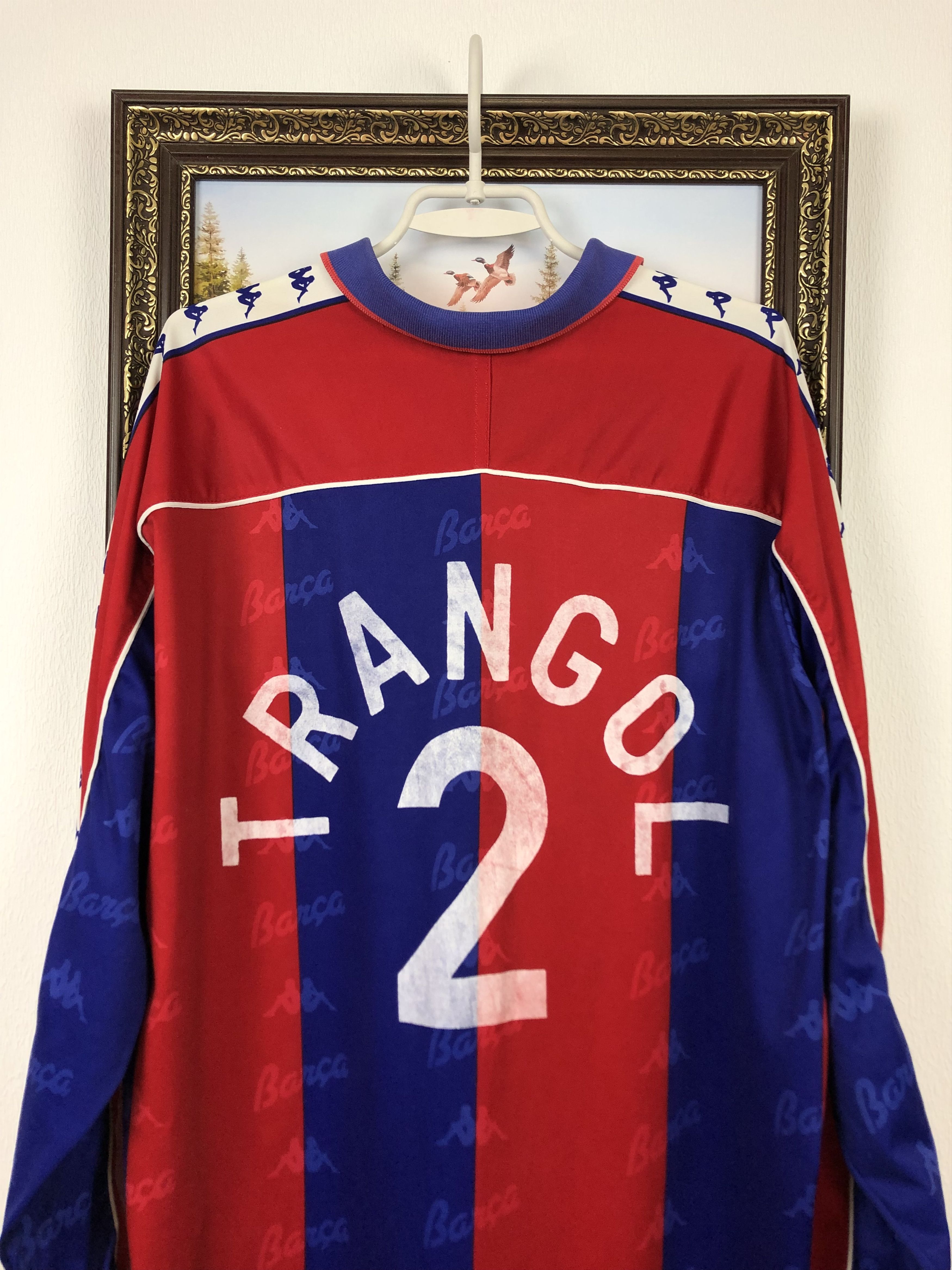 Kappa × Vintage Barcelona Home football shirt 1992 Soccer Long Sleeve Jersey Size US XL / EU 56 / 4 - 12 Thumbnail
