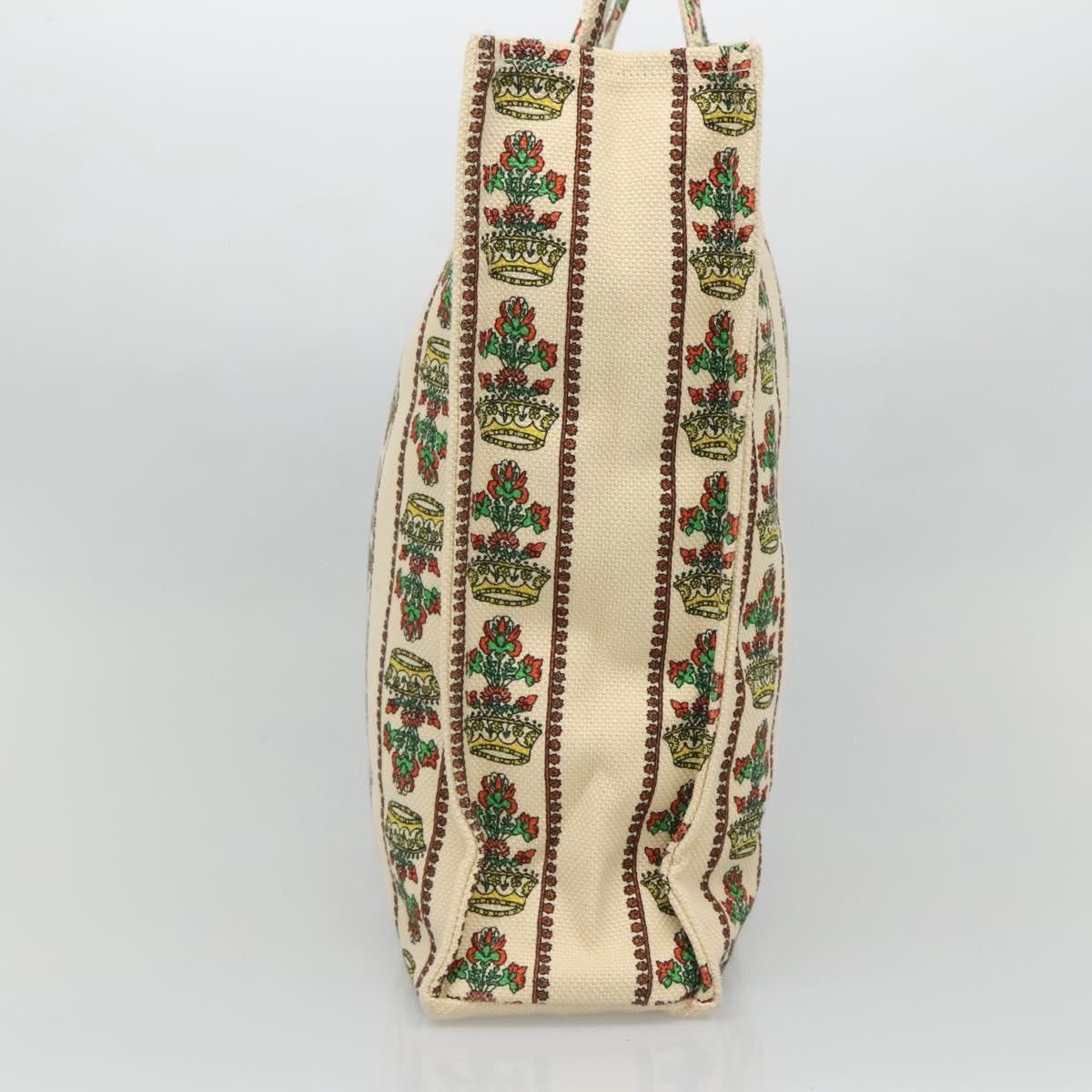 Gucci GUCCI GUCCI Garden Boutique Tote Bag Canvas Beige Size ONE SIZE - 4 Thumbnail