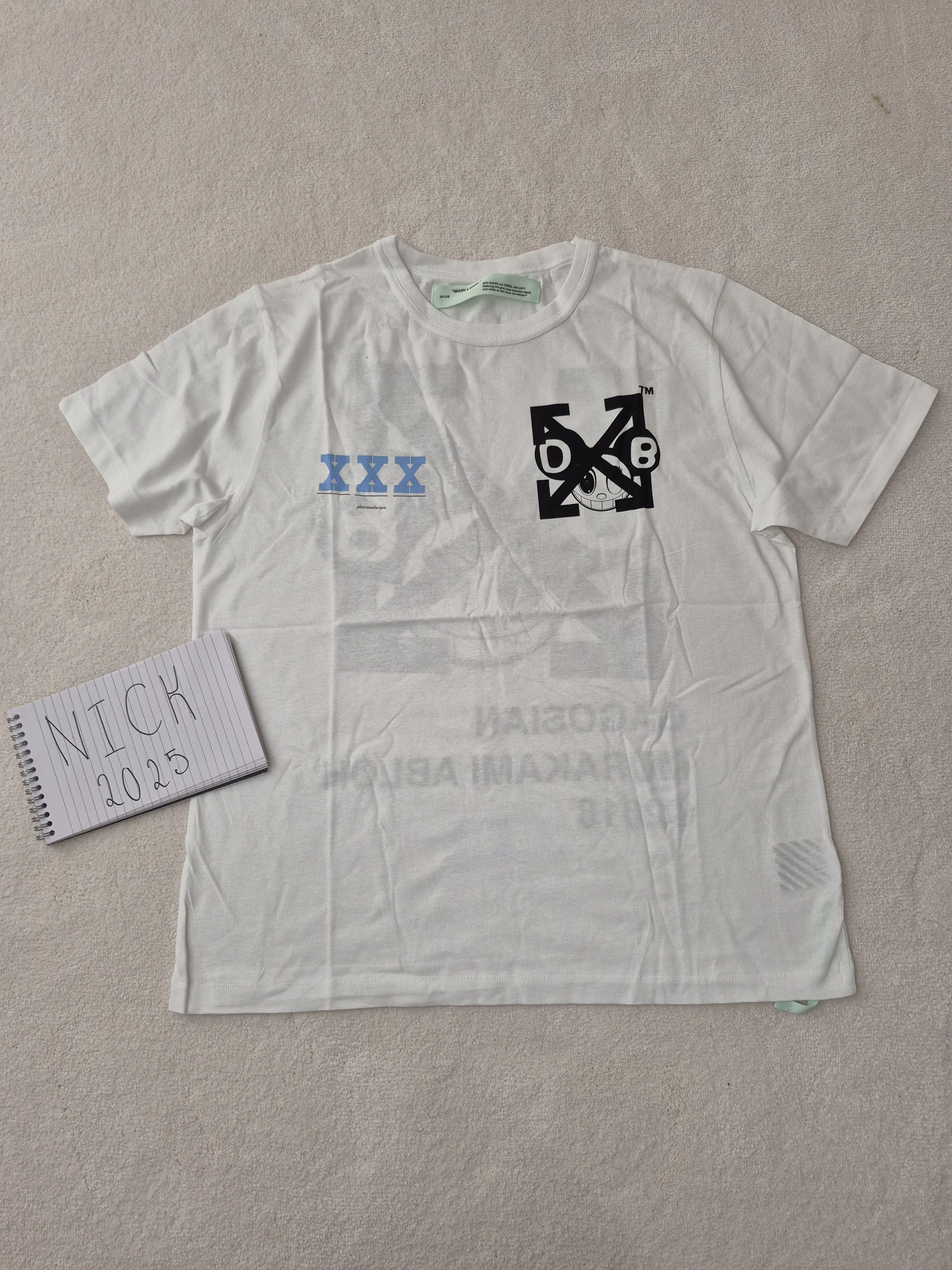 Off-White × Takashi Murakami Off White Virgil Abloh Takashi Murakami "Future Arrows XS Size US XS / EU 42 / 0 - 2 Thumbnail