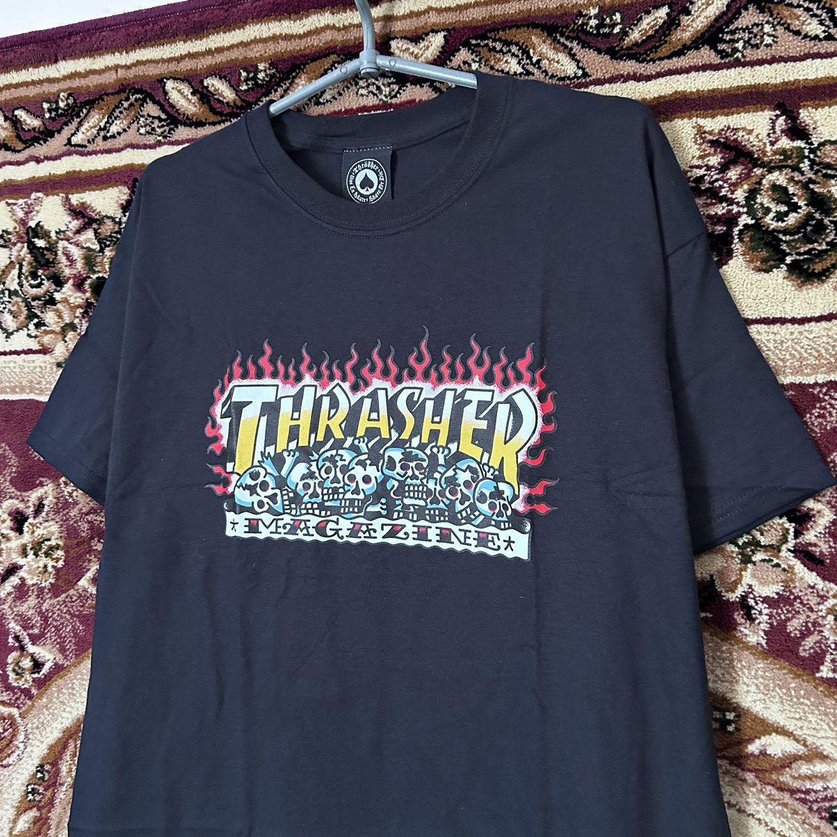 Thrasher × Vintage Vintage thrasher tee skulls logo Size US L / EU 52-54 / 3 - 2 Thumbnail