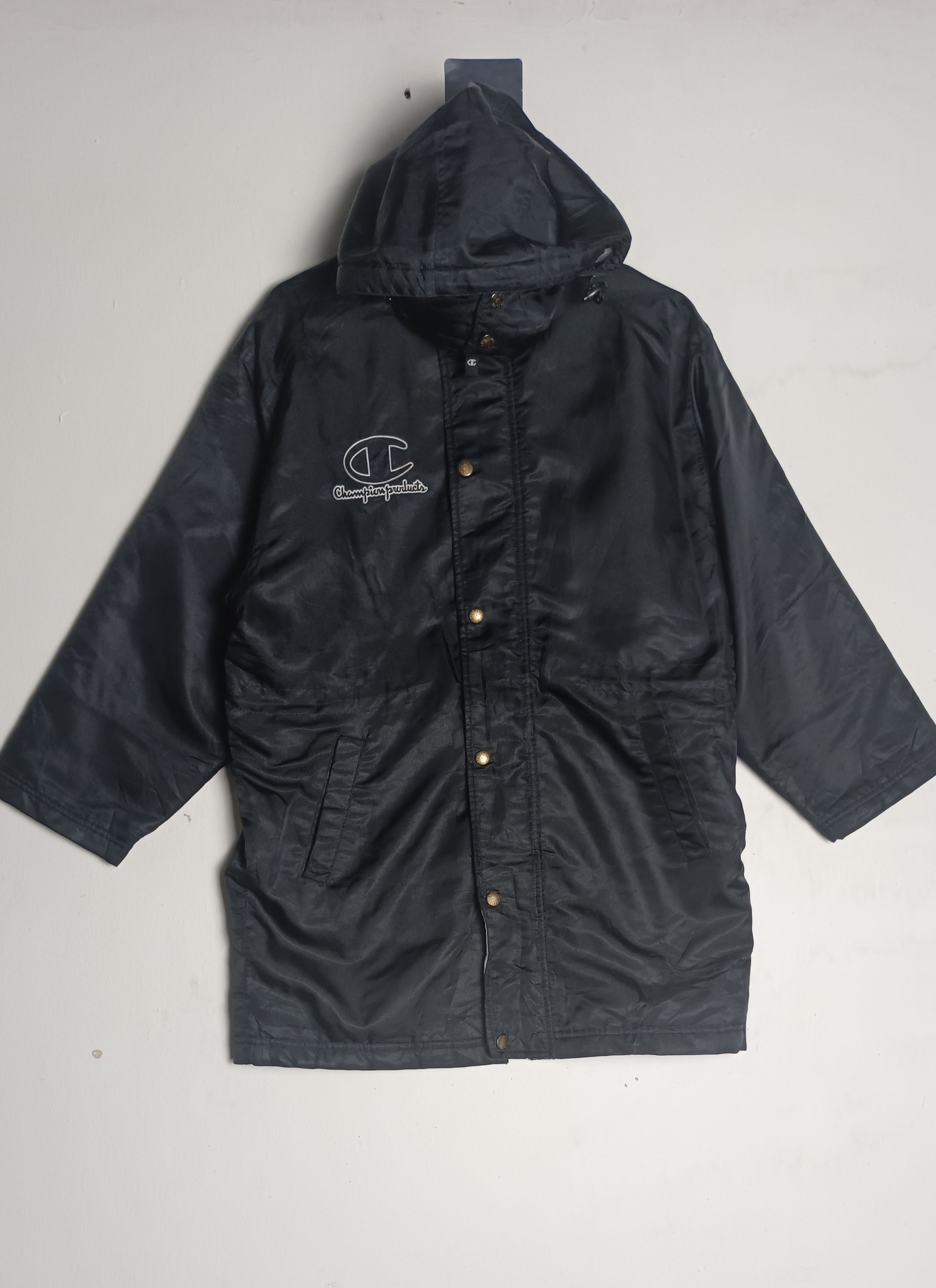 Champion × Japanese Brand × Vintage VINTAGE CHAMPION HOODIE WINDBRAKER Size US L / EU 52-54 / 3 - 2 Thumbnail