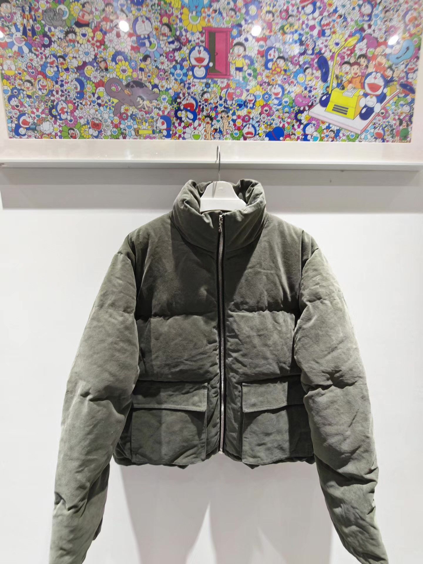 Askyurself Askyurself Military CanvasCargoStandCollarPadded Jacket Q15 Size US M / EU 48-50 / 2 - 1 Thumbnail