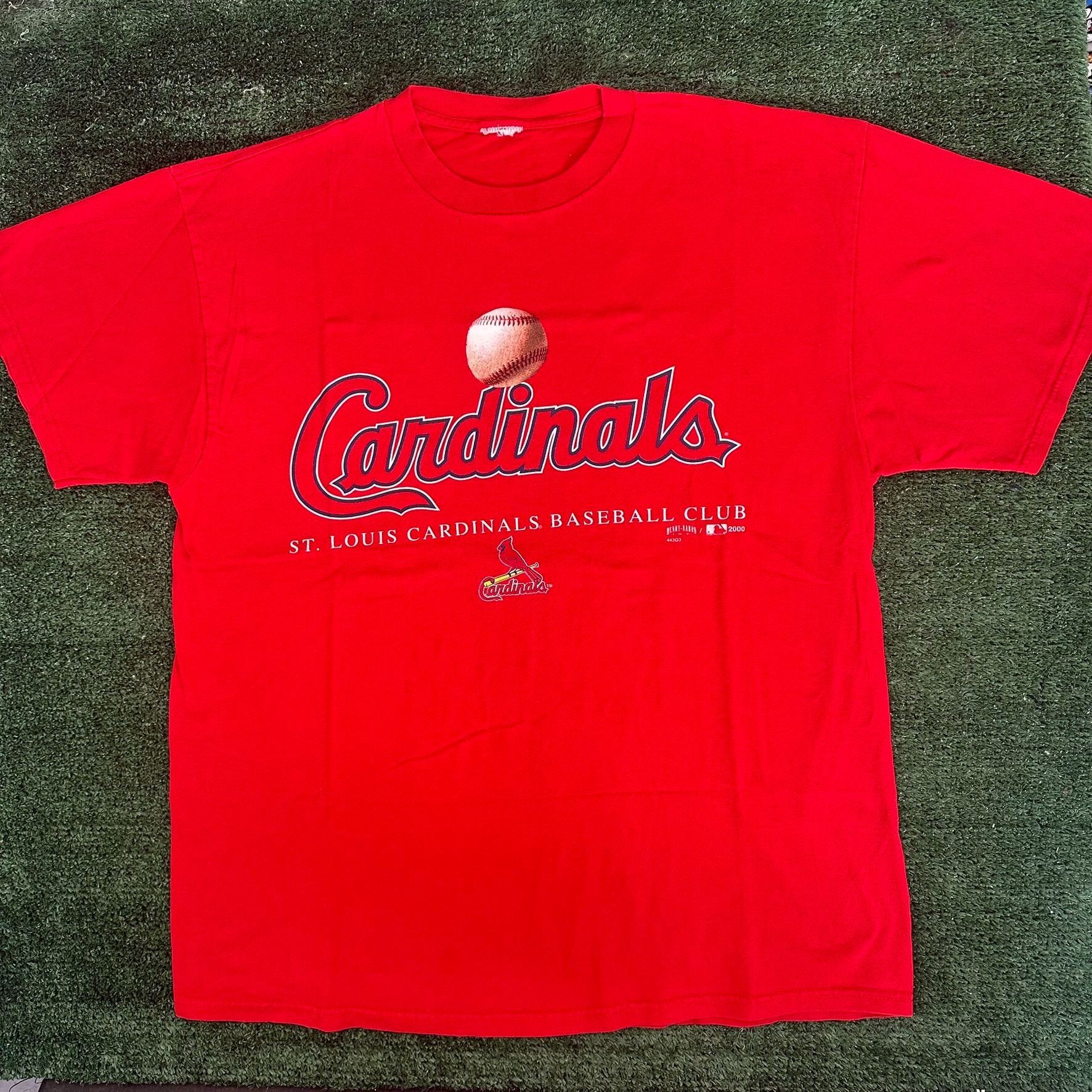 MLB Vintage Y2K St. Louis Cardinals T-Shirt MLB Logo Baseball Re Size US XL / EU 56 / 4 - 1 Thumbnail