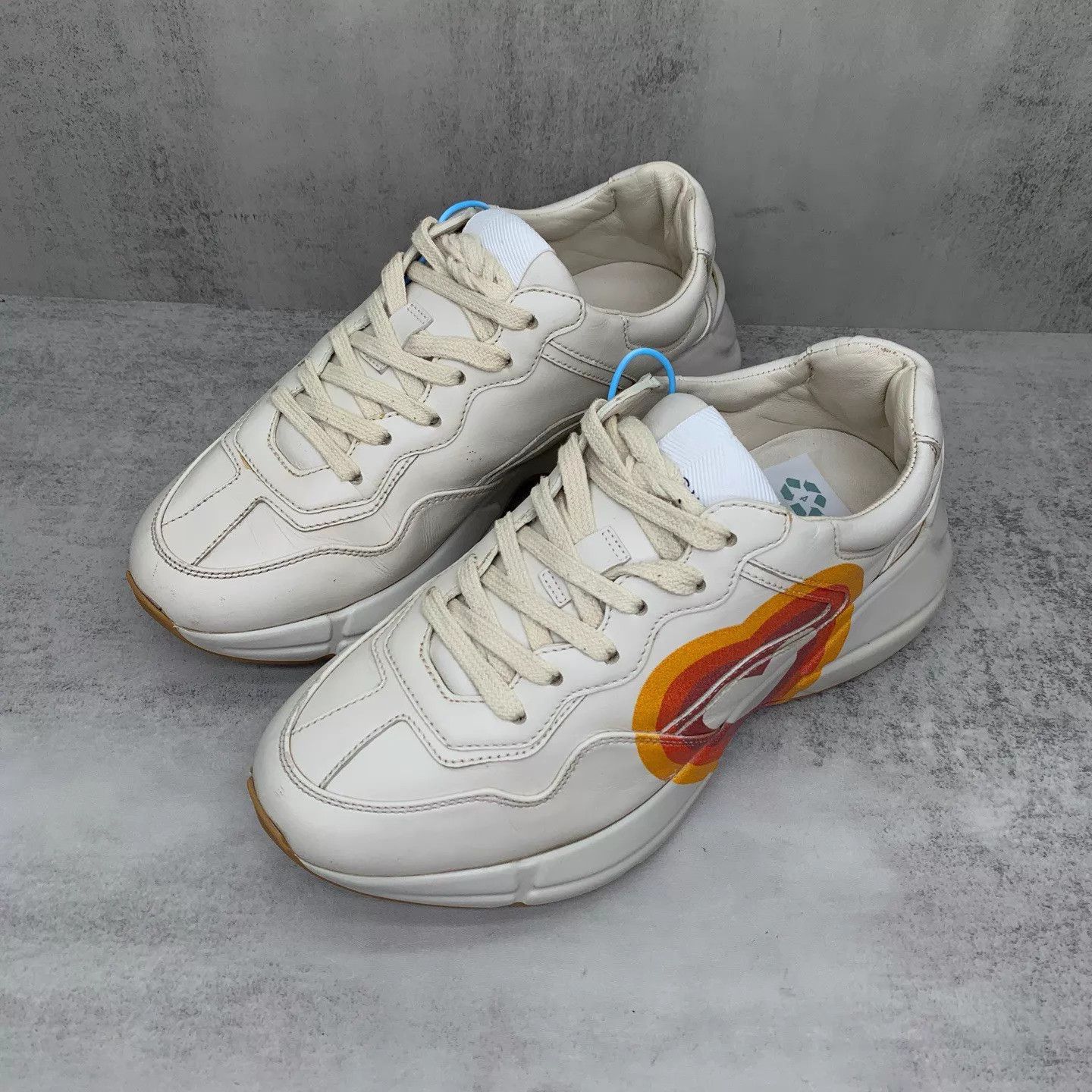 Gucci Gucci Heart Dad Sneakers women's 36 95 New JZ1824 Size US 5.5 / IT 35.5 - 1 Thumbnail