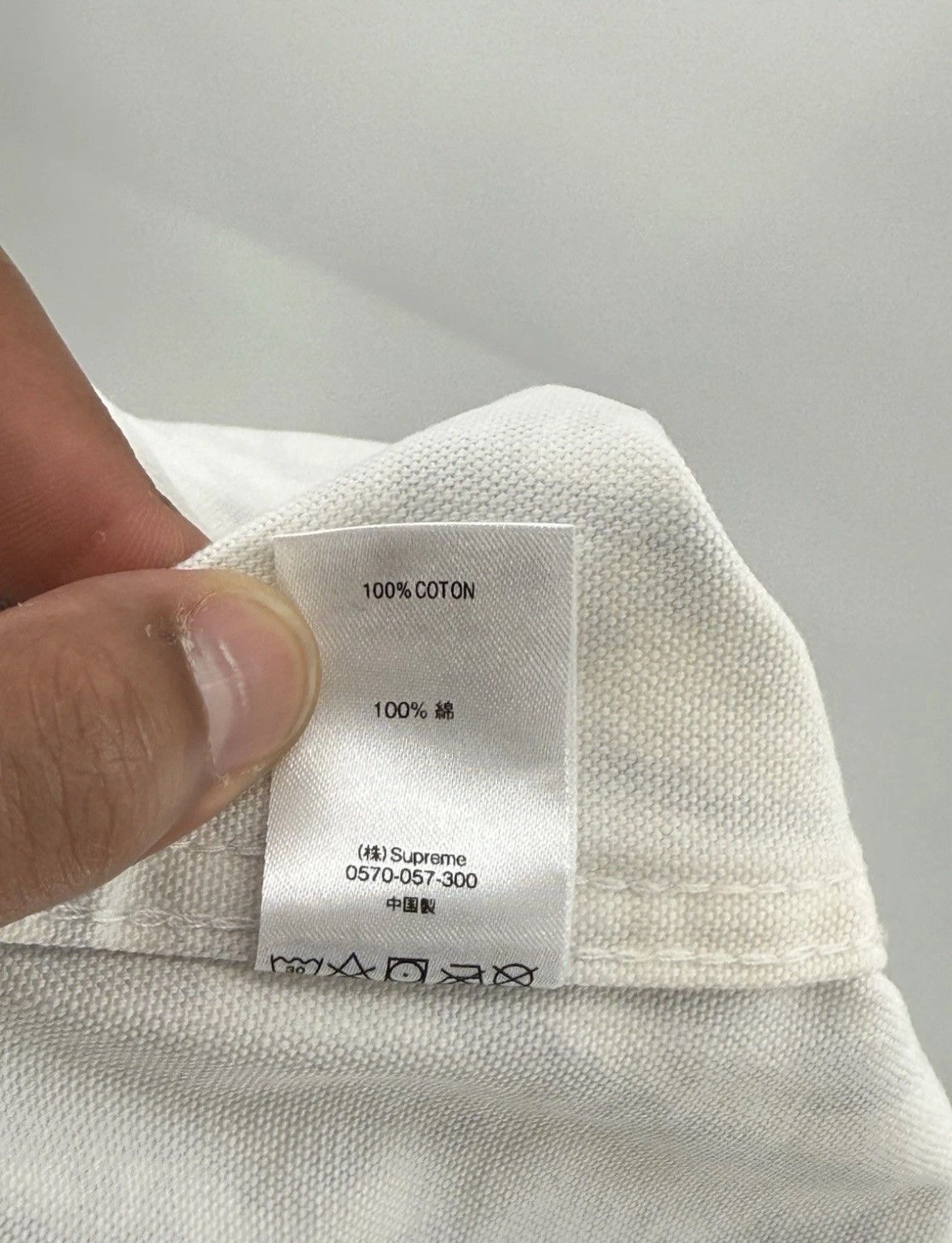 Comme des Garcons SHIRT × Supreme Supreme Comme des Garcons Canvas Chore Coat Mens L Stained Size US L / EU 52-54 / 3 - 16 Thumbnail