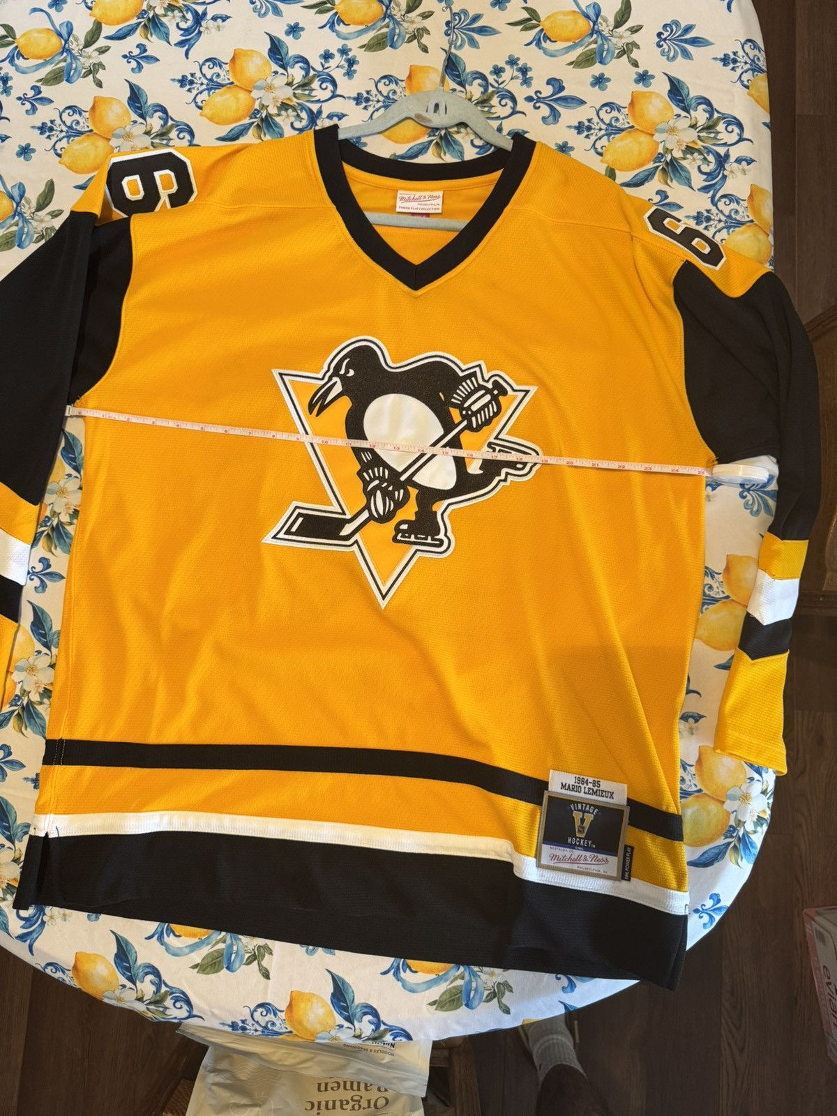 Mitchell & Ness Mitchell & Ness Pittsburgh Penguins Mario Lemieux Jersey Size US XL / EU 56 / 4 - 3 Thumbnail