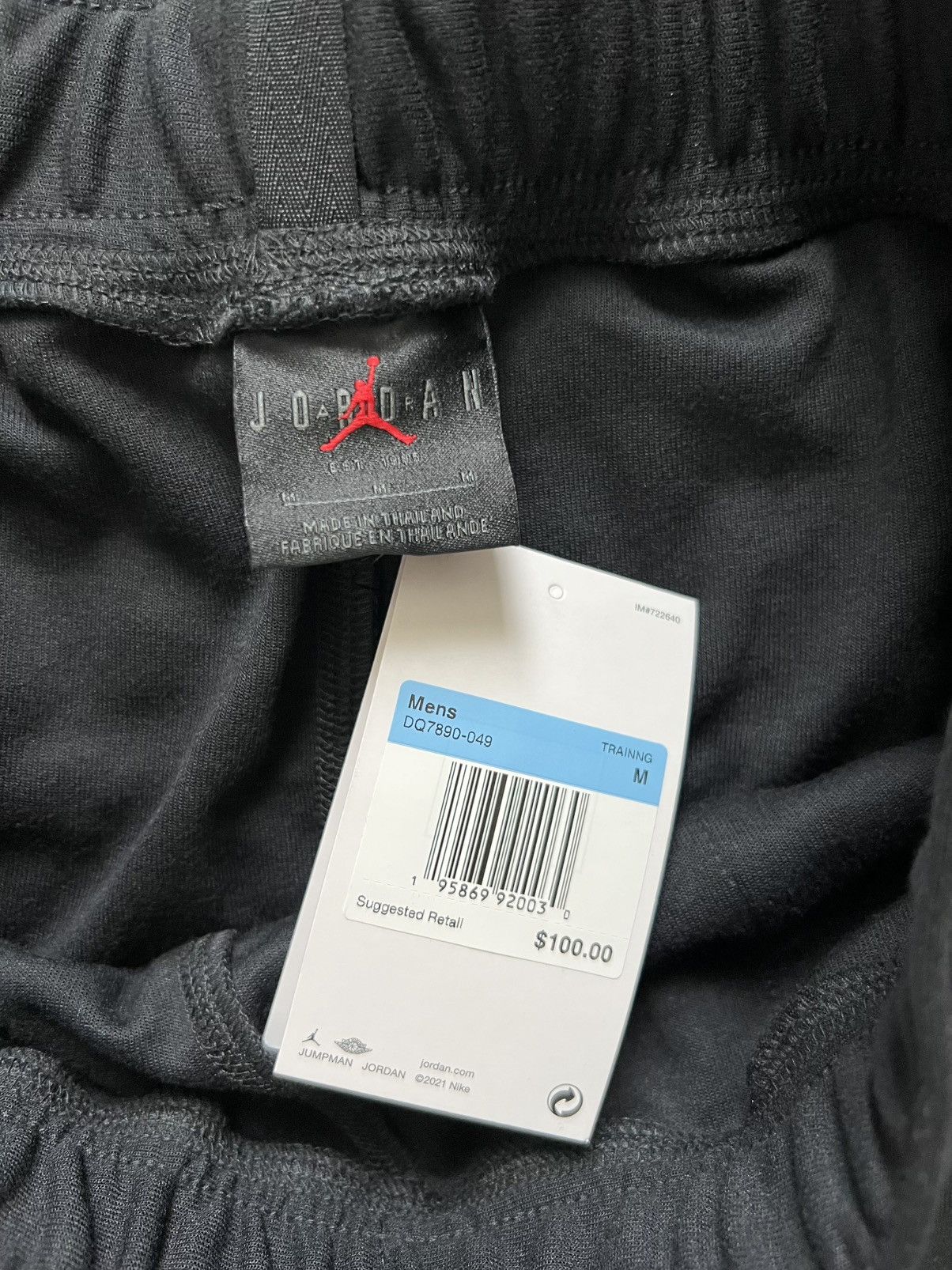 Jordan Brand × Nike Nike Air Jordan Tech Fleece Training Pants Joggers Size US 30 / EU 46 - 2 Thumbnail