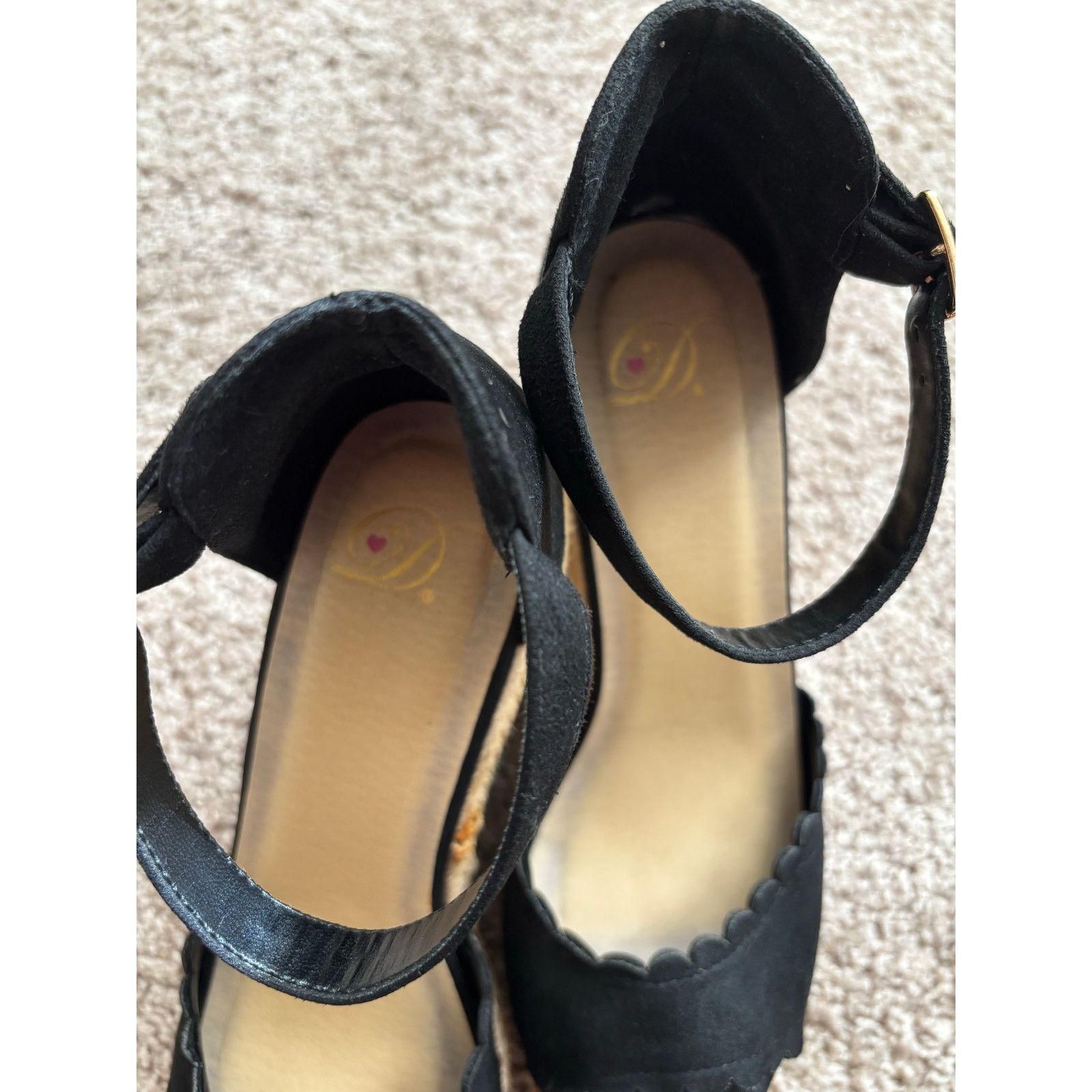 The Unbranded Brand Heart in D Espadrille Wedges Size 9 Size US 9 / IT 39 - 6 Thumbnail