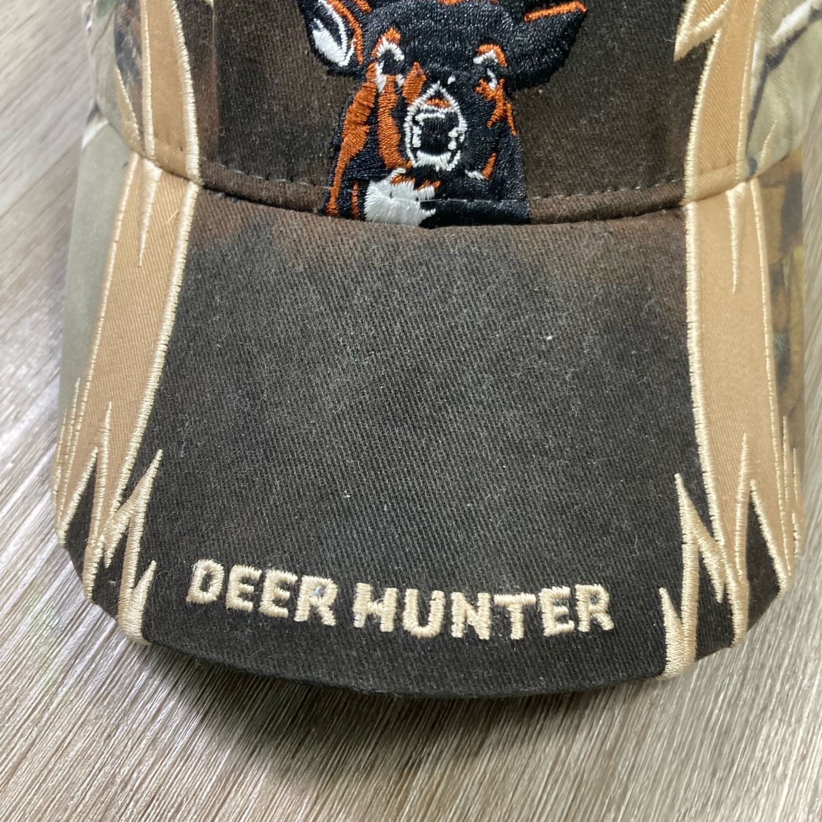 Other Buck Wear Men's Black Camouflage Deer Hunter Baseball Size ONE SIZE - 10 Thumbnail