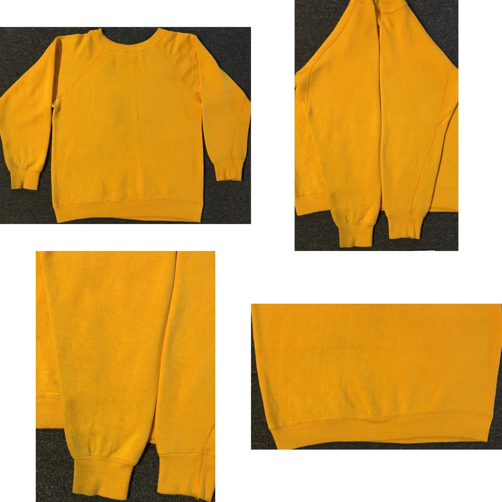 Vintage VINTAGE ASU Arizona State University Faded Flock Print Sweatshirt Hoodie S Yellow Men XS/S College Track & Field 60s 70s 80s 90s Tech Retro Size US S / EU 44-46 / 1 - 8 Thumbnail