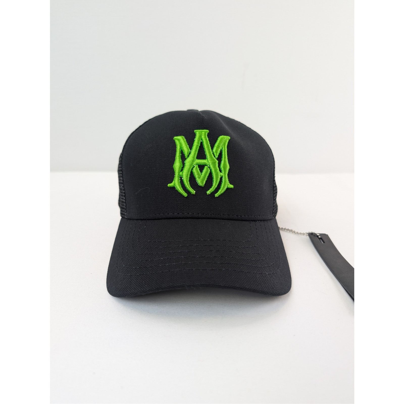 Amiri o1rshd1 Q:16 / Size: OS / MA Logo Trucker Cap / Hat in Black Size ONE SIZE - 2 Thumbnail