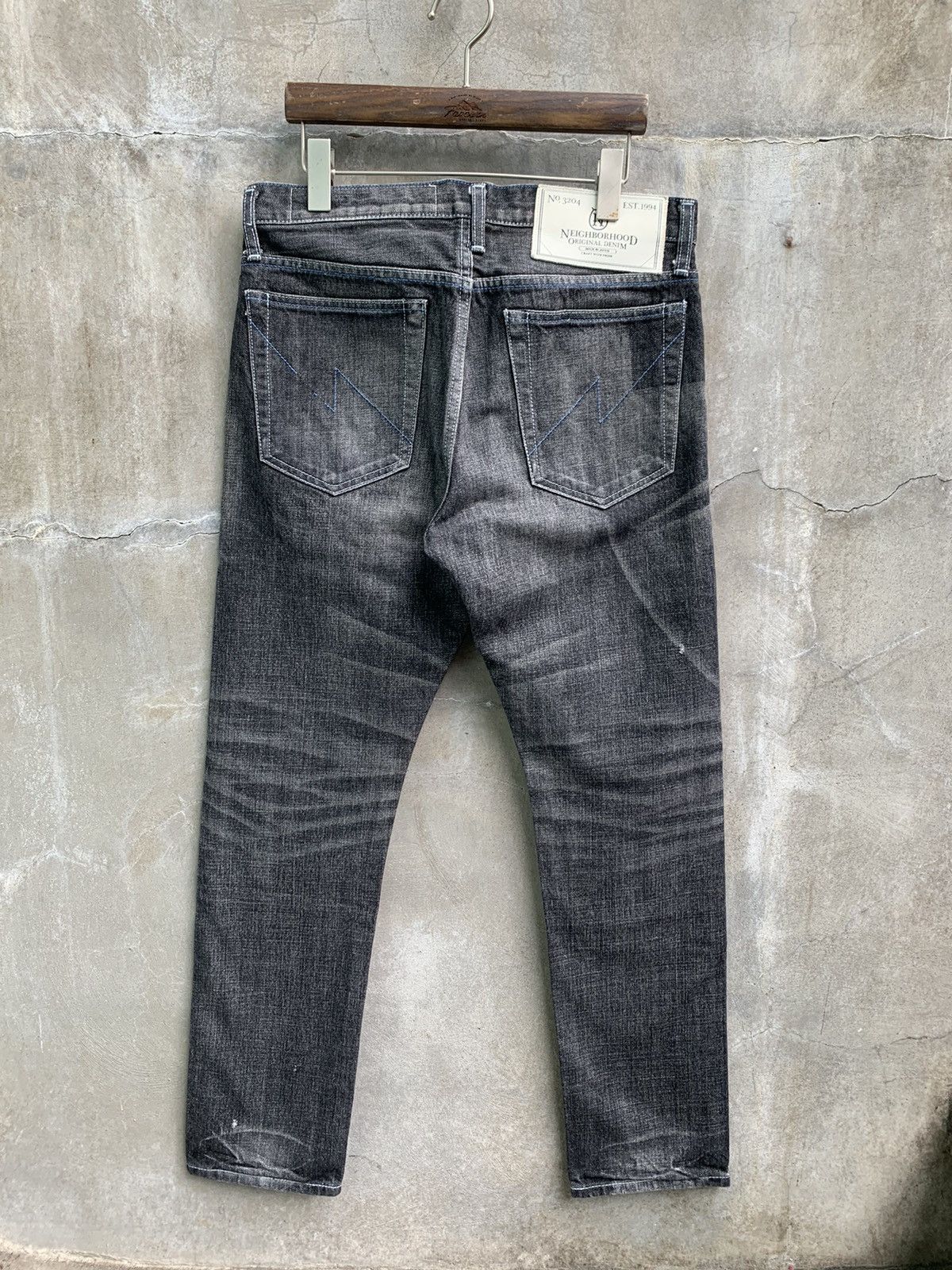 Neighborhood Deep Narrow Selvedge Jeans Size US 32 / EU 48 - 5 Thumbnail