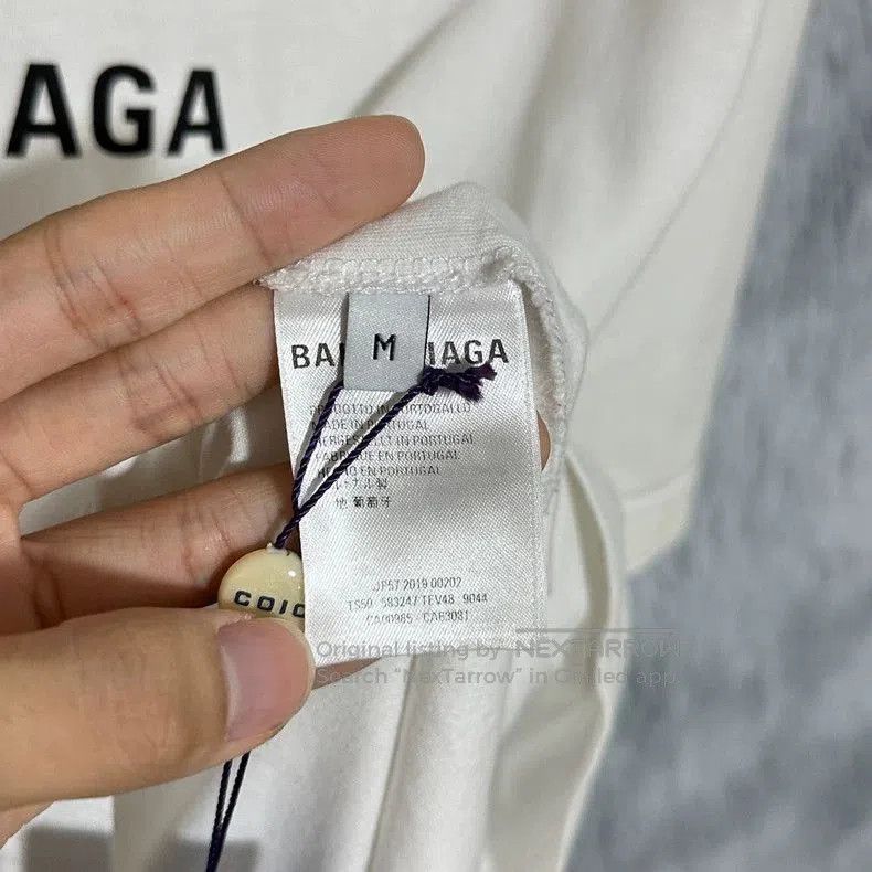 Balenciaga Balenciaga Lock Button Short Sleeve T-shirt. Size US M / EU 48-50 / 2 - 5 Thumbnail