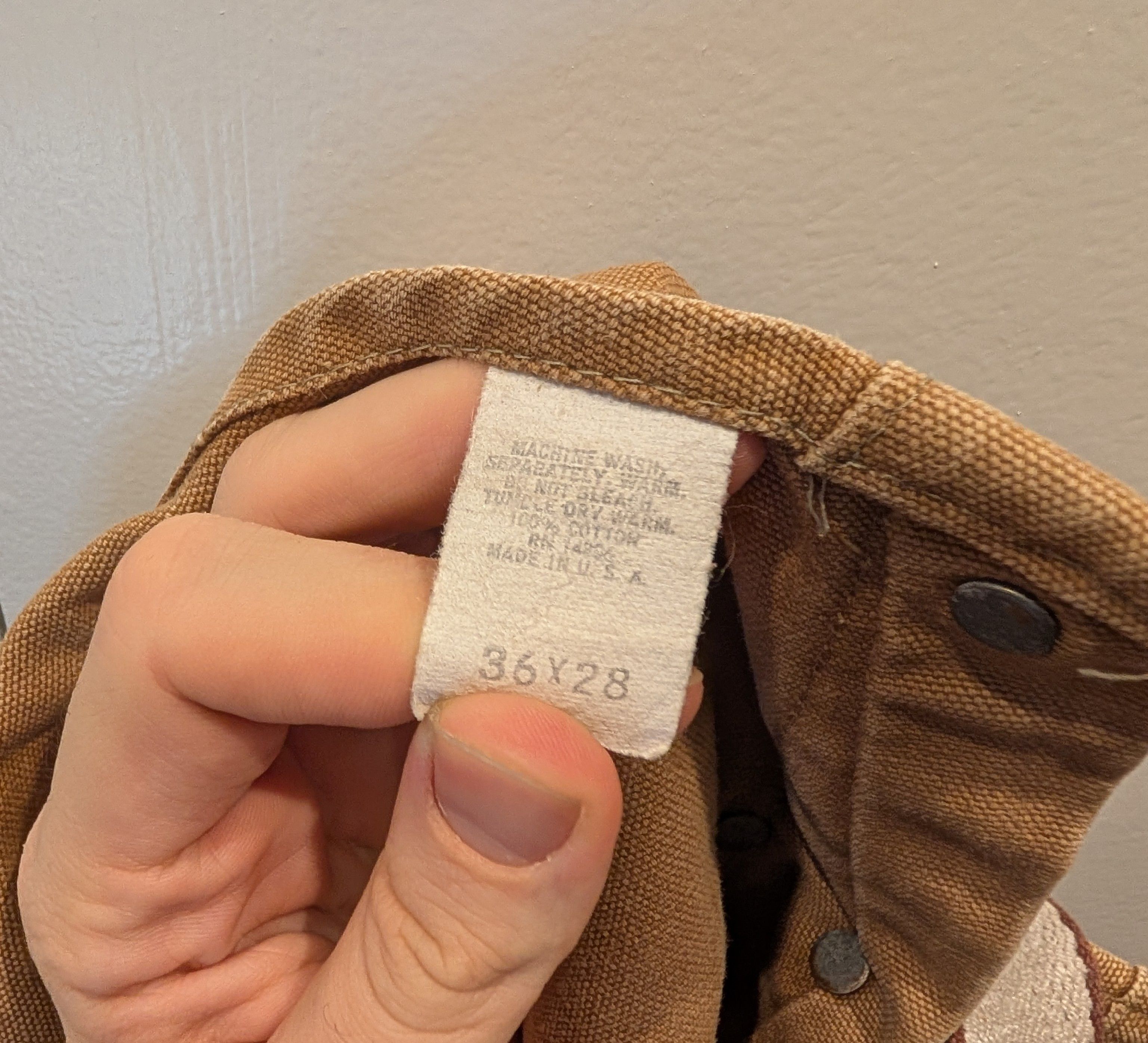 Carhartt 70s Carhartt Overalls Size US 38 / EU 54 - 6 Thumbnail