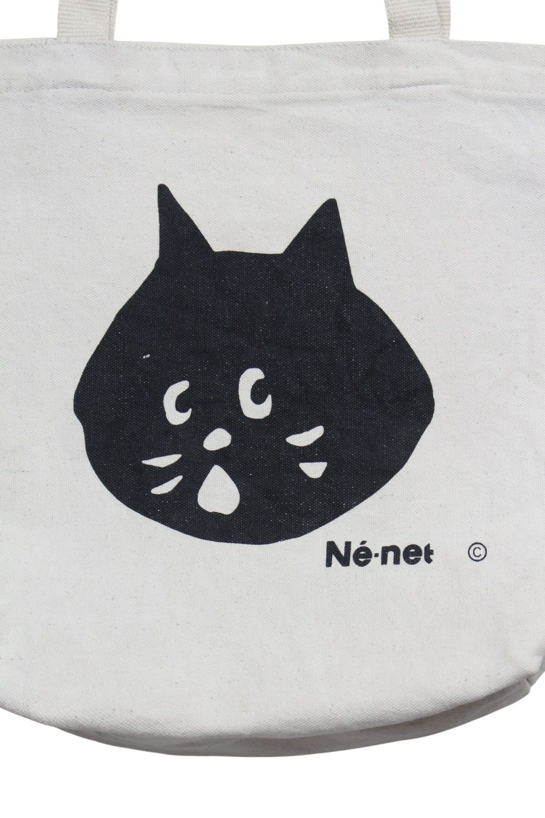 Ne-Net SS2020 NÉ-NET CANVAS CAT TOTE BAG ( ISSEY MIYAKE INC ) Size ONE SIZE - 4 Thumbnail