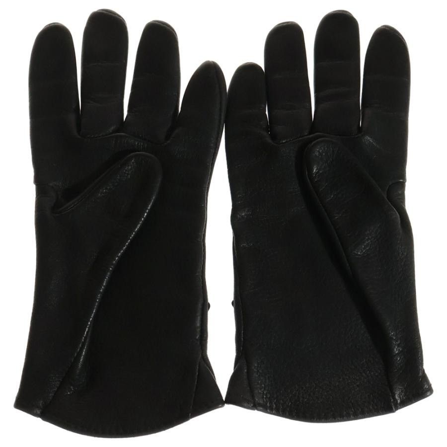 Chrome Hearts Chrome Hearts Cemetery Cross patch Leather Gloves Size ONE SIZE - 2 Thumbnail