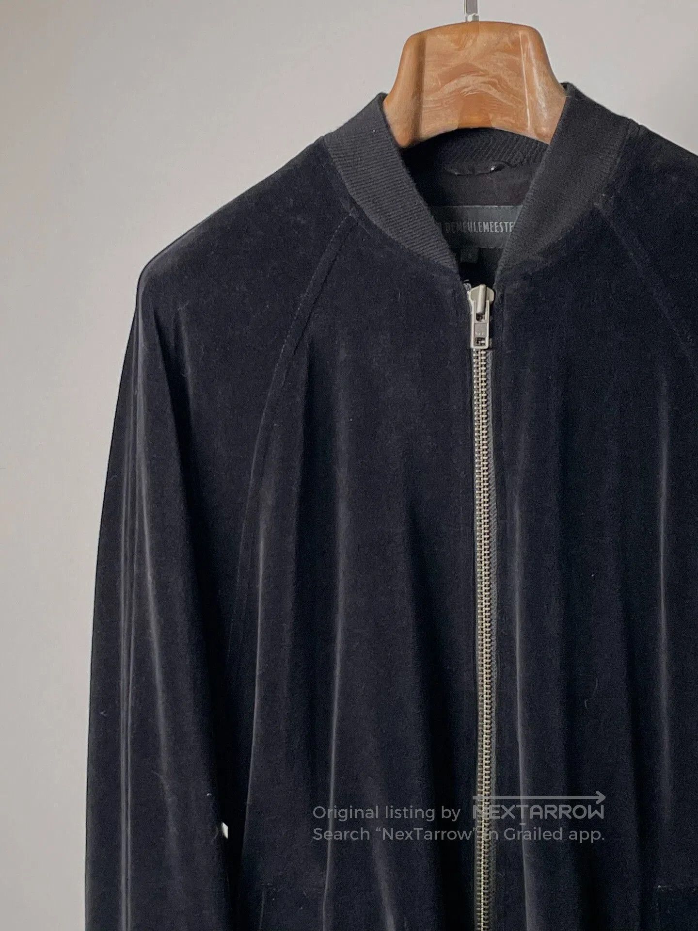 Ann Demeulemeester velvet oversized pilot jacket by Ann Demeulemeester. Size S / US 4 / IT 40 - 4 Thumbnail
