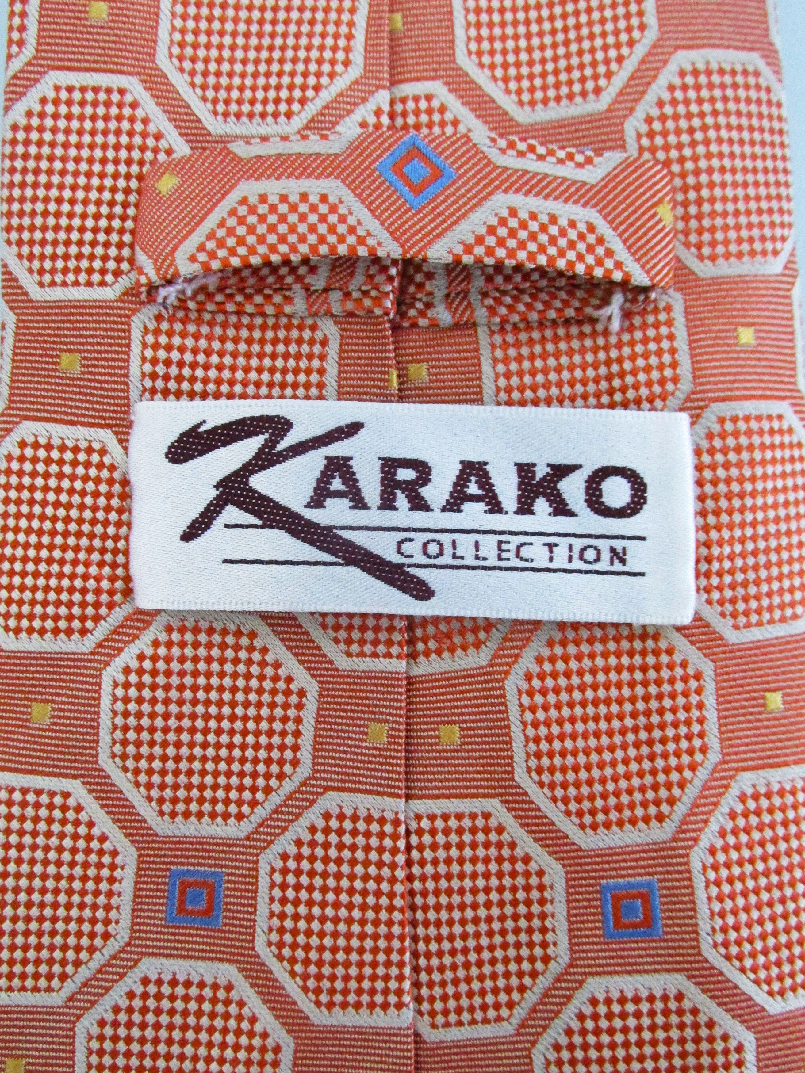Other Karako Collection (NWOT) Men's Silk Tie & Pocket Square Set Size ONE SIZE - 5 Thumbnail
