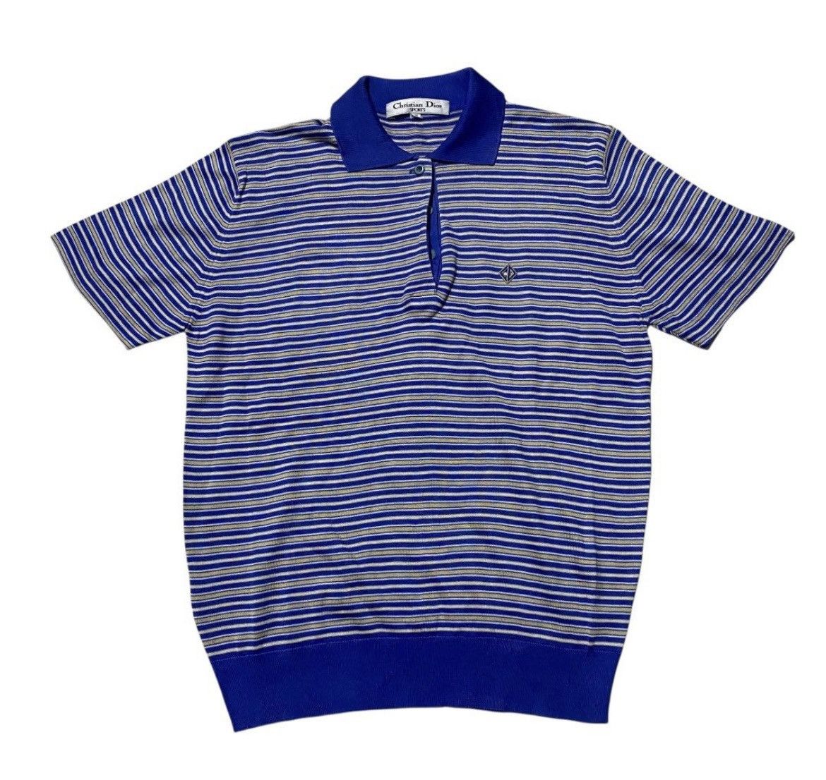 Christian Dior Sports Multicolor Striped Polos