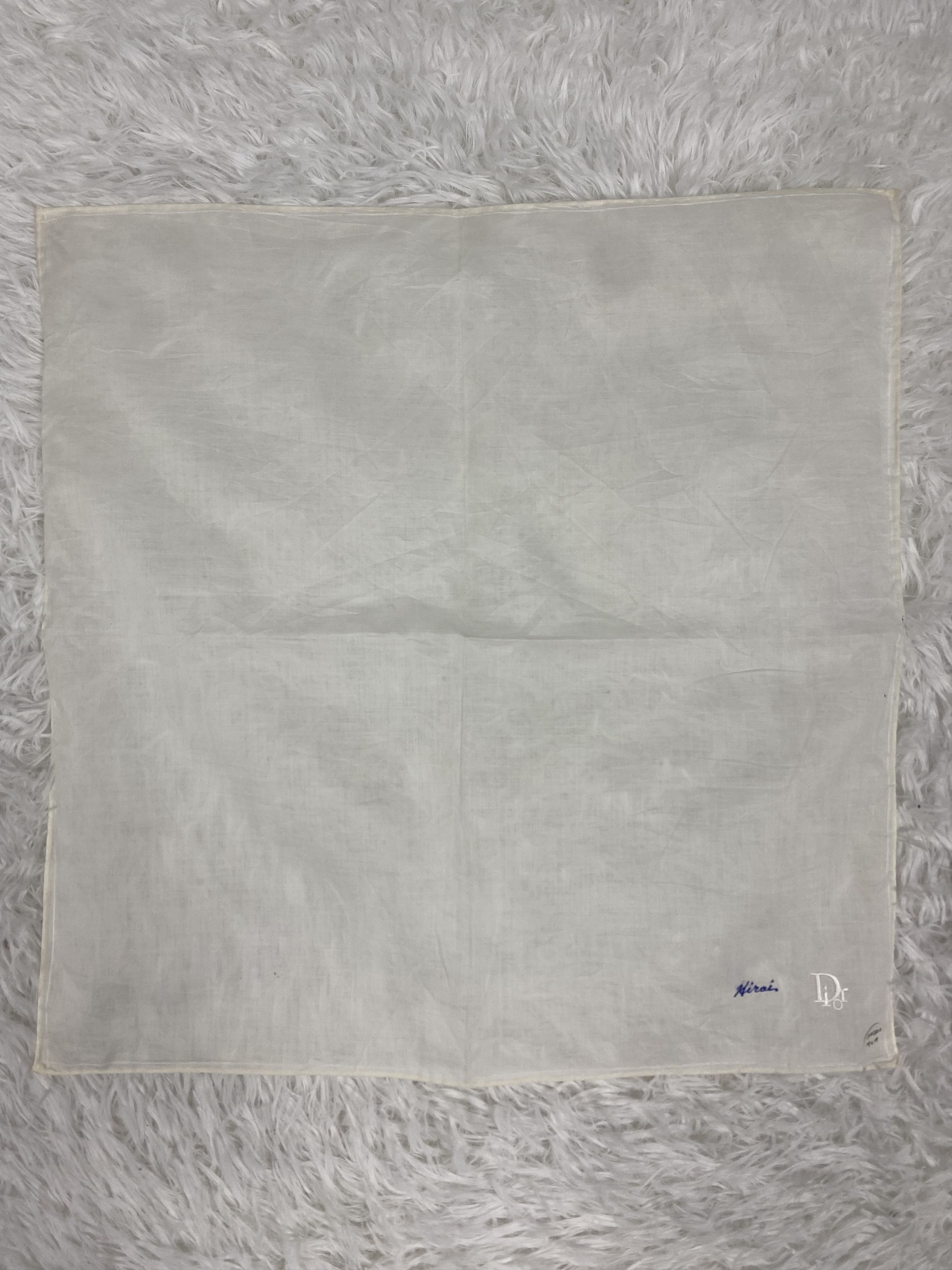 Vintage Vintage Christian Dior Handkerchief Neckerchief PH0302 Size ONE SIZE - 3 Thumbnail