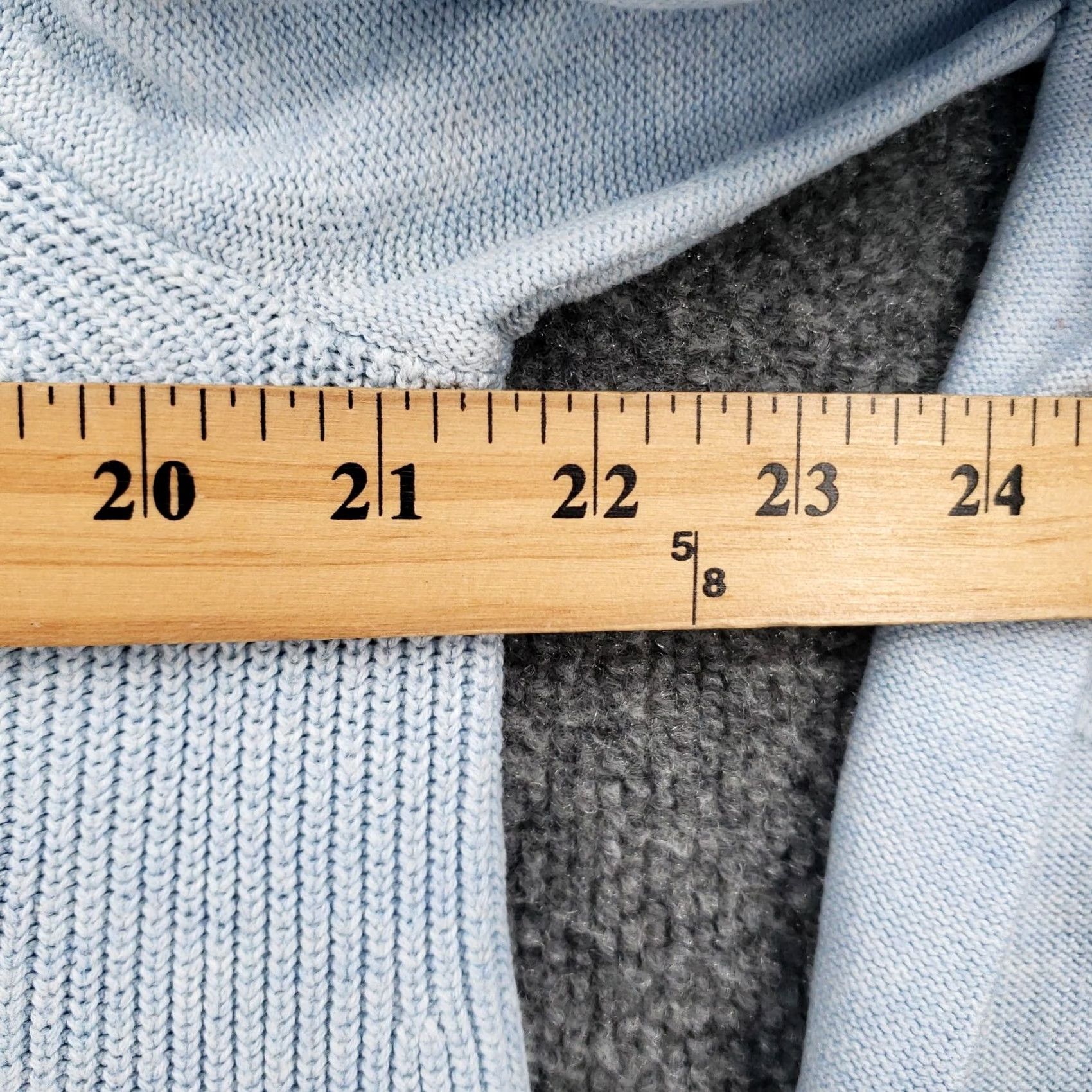 Talbots Talbots Sweater Womens L Large Blue Pullover Long Sleeve Round Neck Elbow Patch Size L / US 10 / IT 46 - 6 Thumbnail