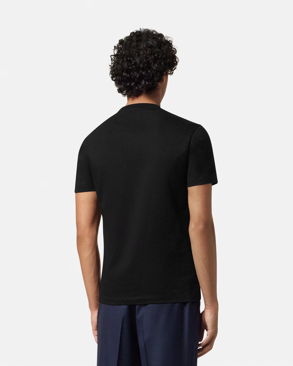 Versace o1s22i1n0125 Crewneck T-Shirt in Black Size US L / EU 52-54 / 3 - 5 Thumbnail