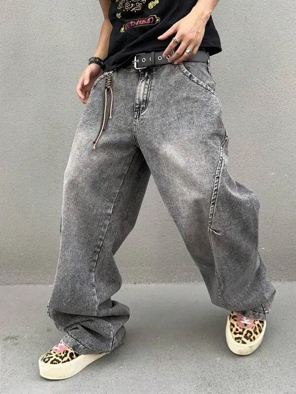Japanese Brand Fukada x Kino Faded Baggy Denim Jeans Loose fit Size US 32 / EU 48 - 2 Thumbnail