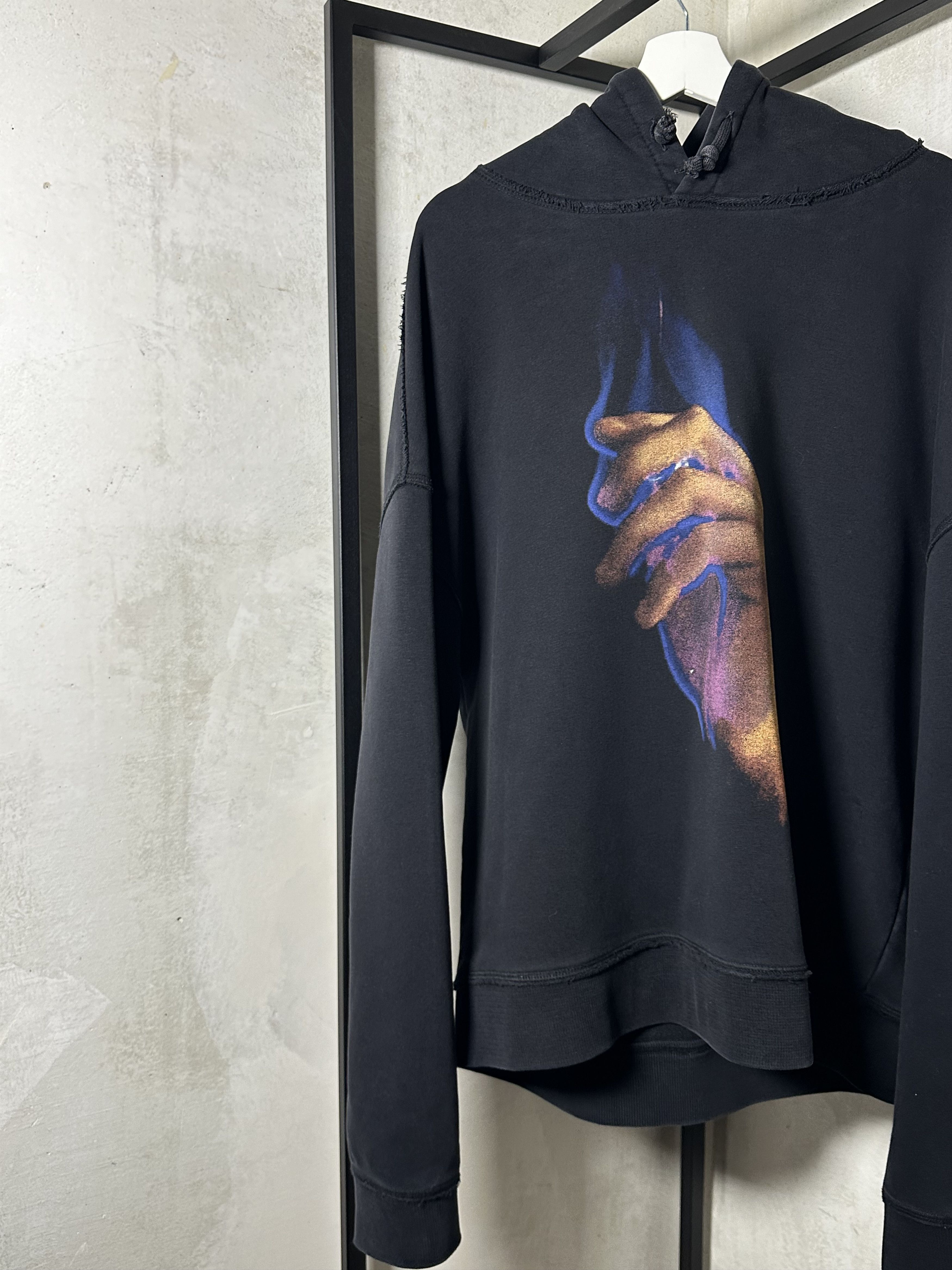 Misbhv Misbhv Flame Hoodie in Graphite Black Size US XL / EU 56 / 4 - 2 Thumbnail