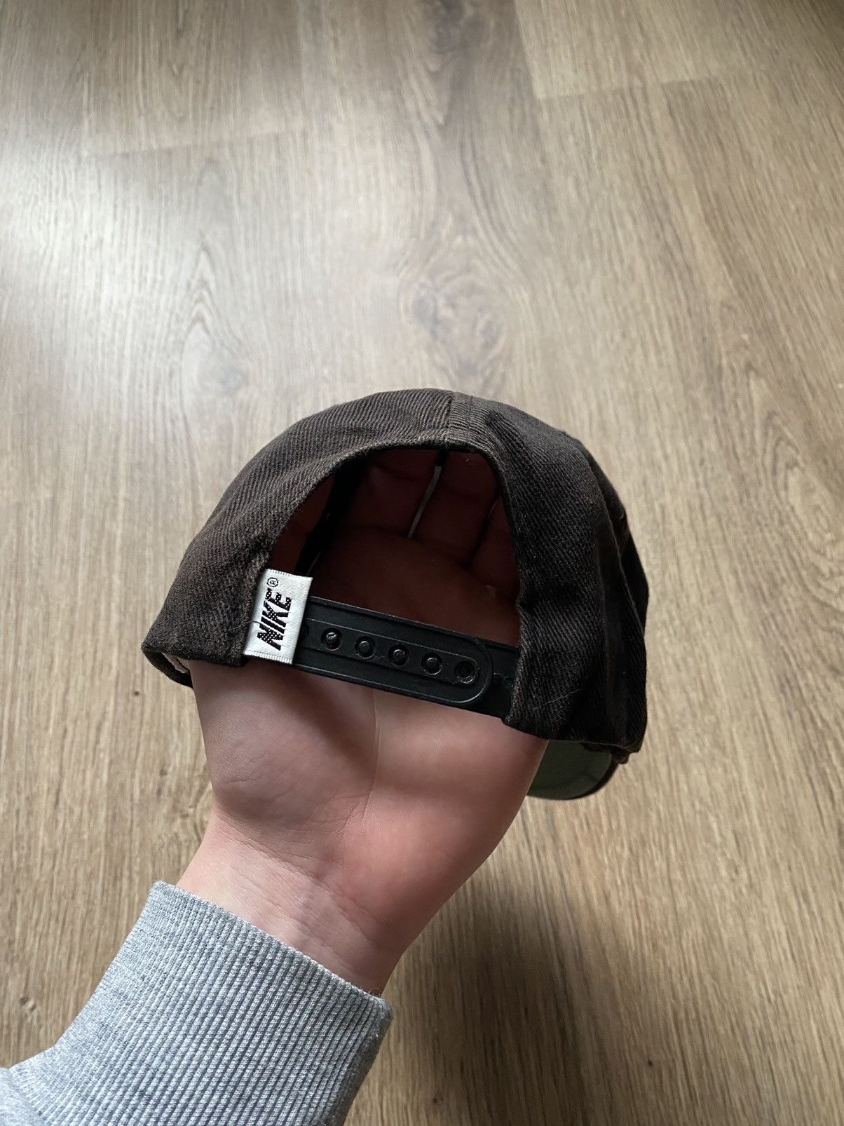 Nike × Vintage Vintage Nike Y2K faded amazing 00’s cap hat streetwear Size ONE SIZE - 4 Thumbnail