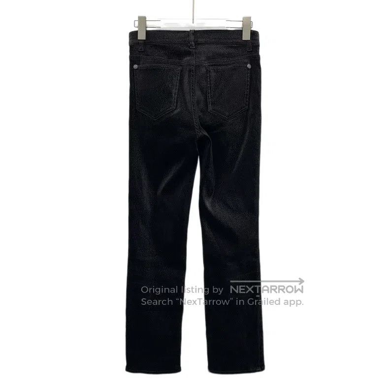 Chanel Chanel Black old-fashioned cotton casual denim trousers Size 24" / US 00 / IT 34 - 2 Thumbnail