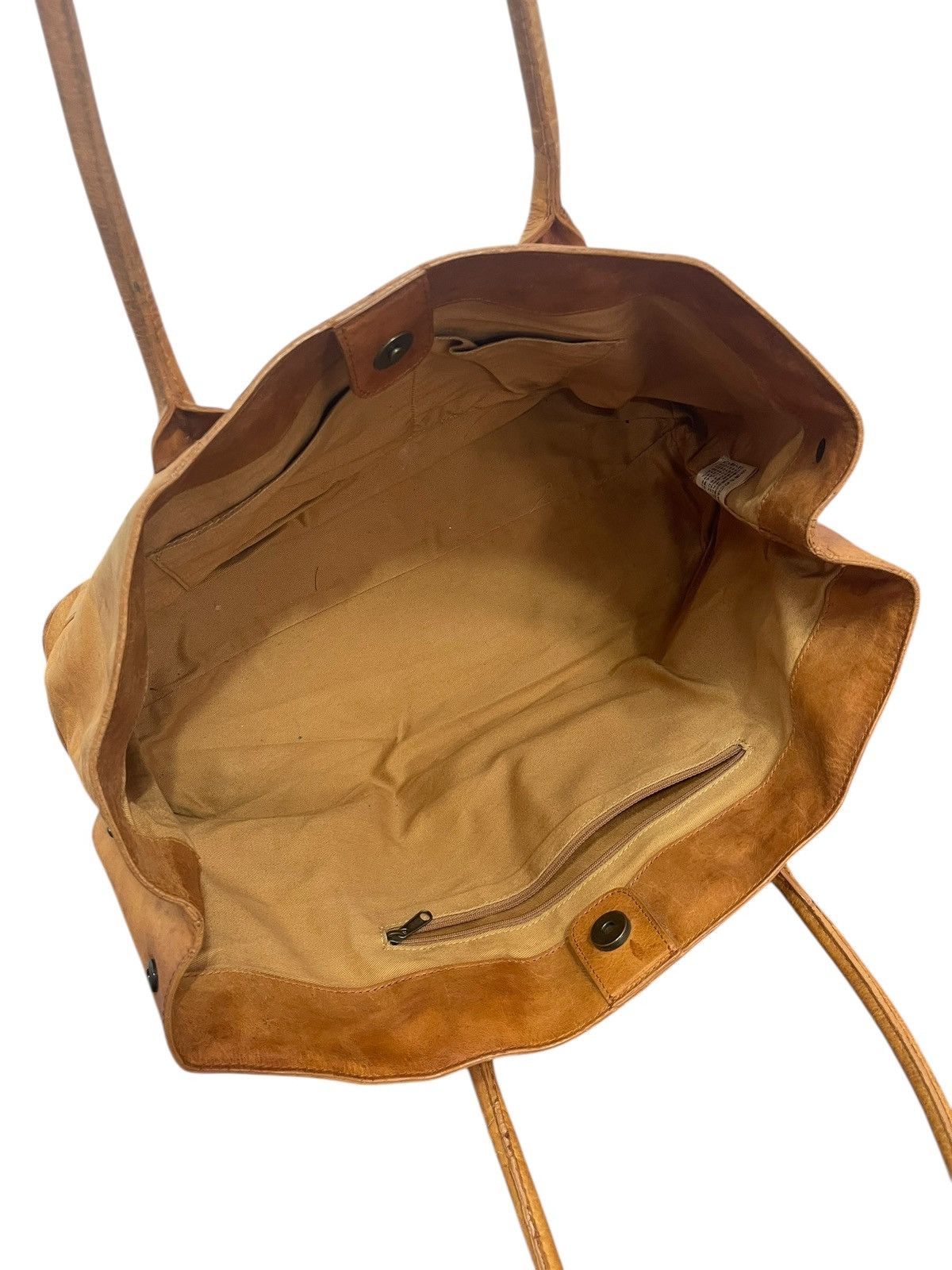 Genuine Leather Full Leather Patina Unknown Tote Shoulder Bag 2🟩2 Size ONE SIZE - 22 Thumbnail