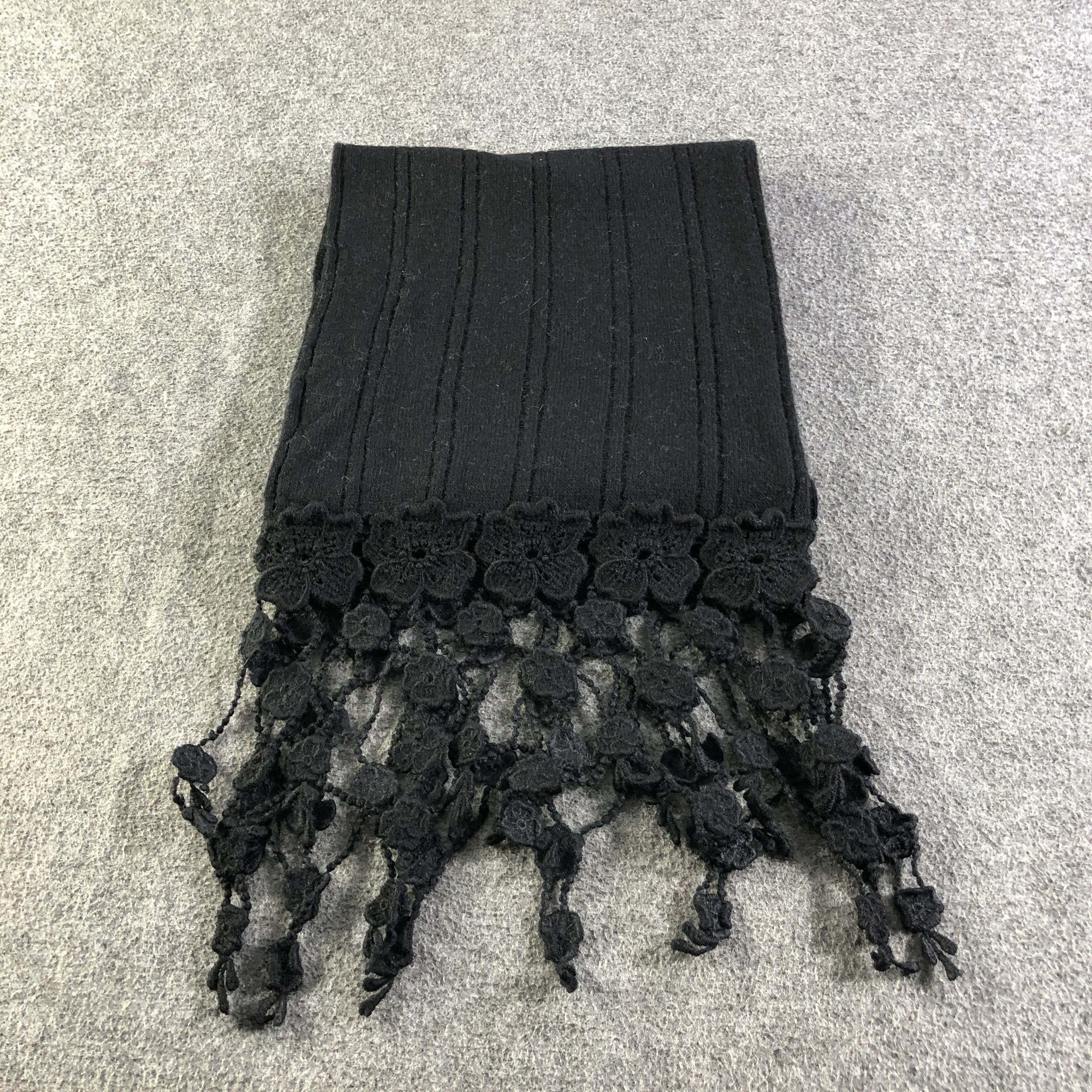Vintage Sergio Donati Merino/Cashmere Scarf Muffler V2708 Size ONE SIZE - 2 Thumbnail